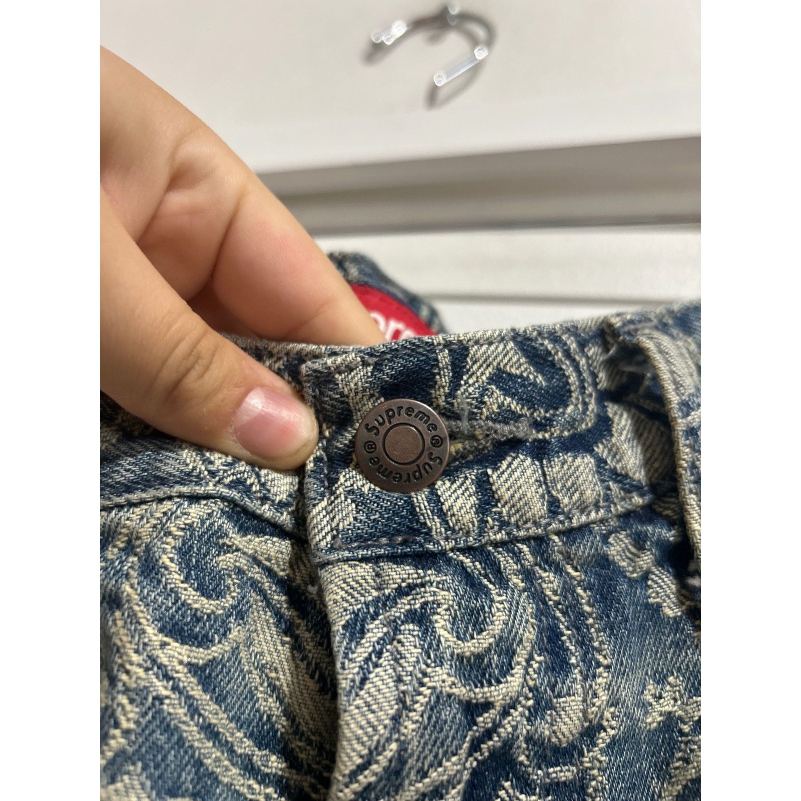 Supreme SUPREME BANDANA JACQUARD BAGGY JEAN SIZE 32 PREOWNED Size US 32 / EU 48 - 5 Thumbnail