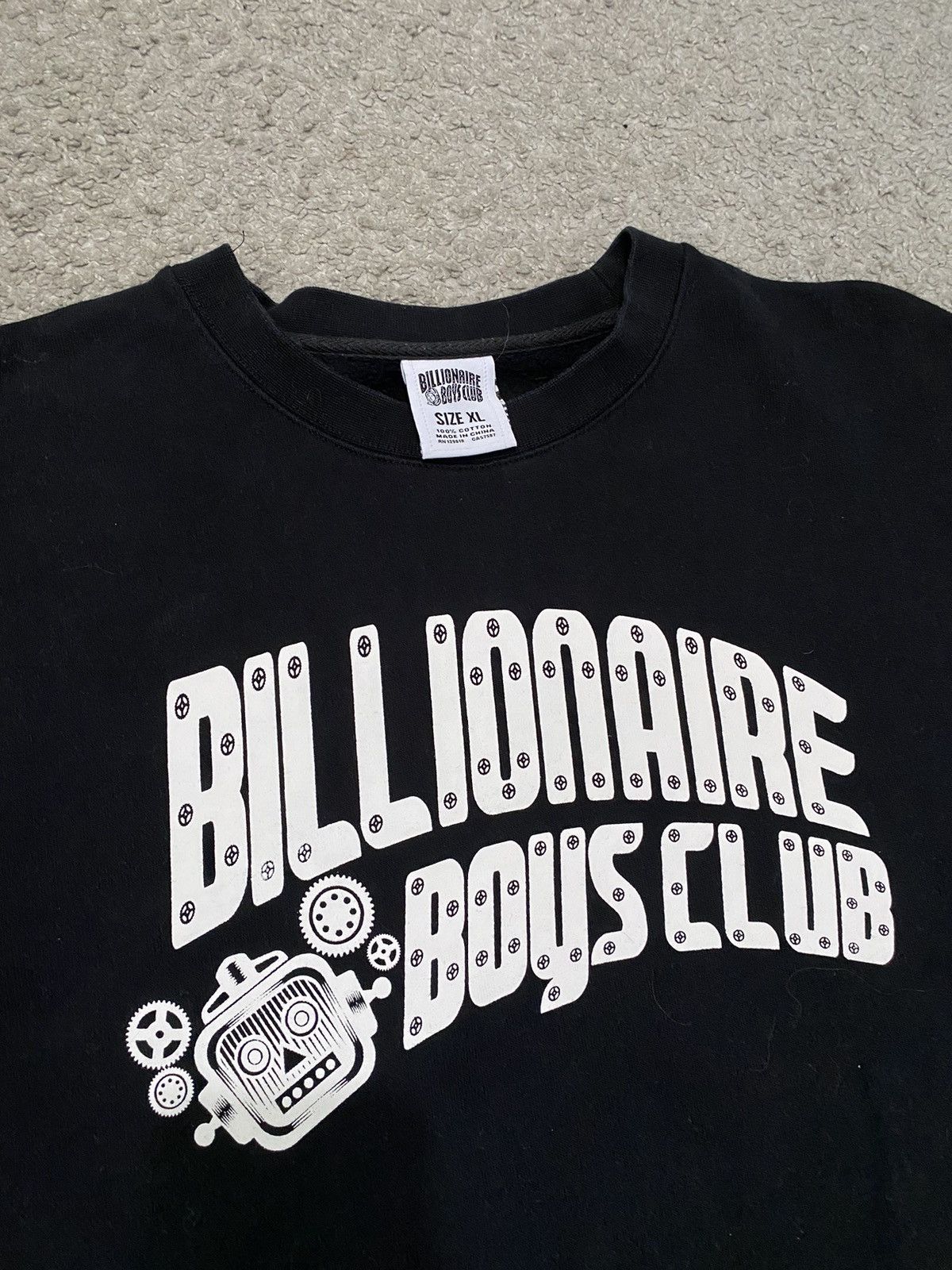 Billionaire Boys Club Billionaire Boys Club Robot Crewneck Size US XL / EU 56 / 4 - 7 Thumbnail