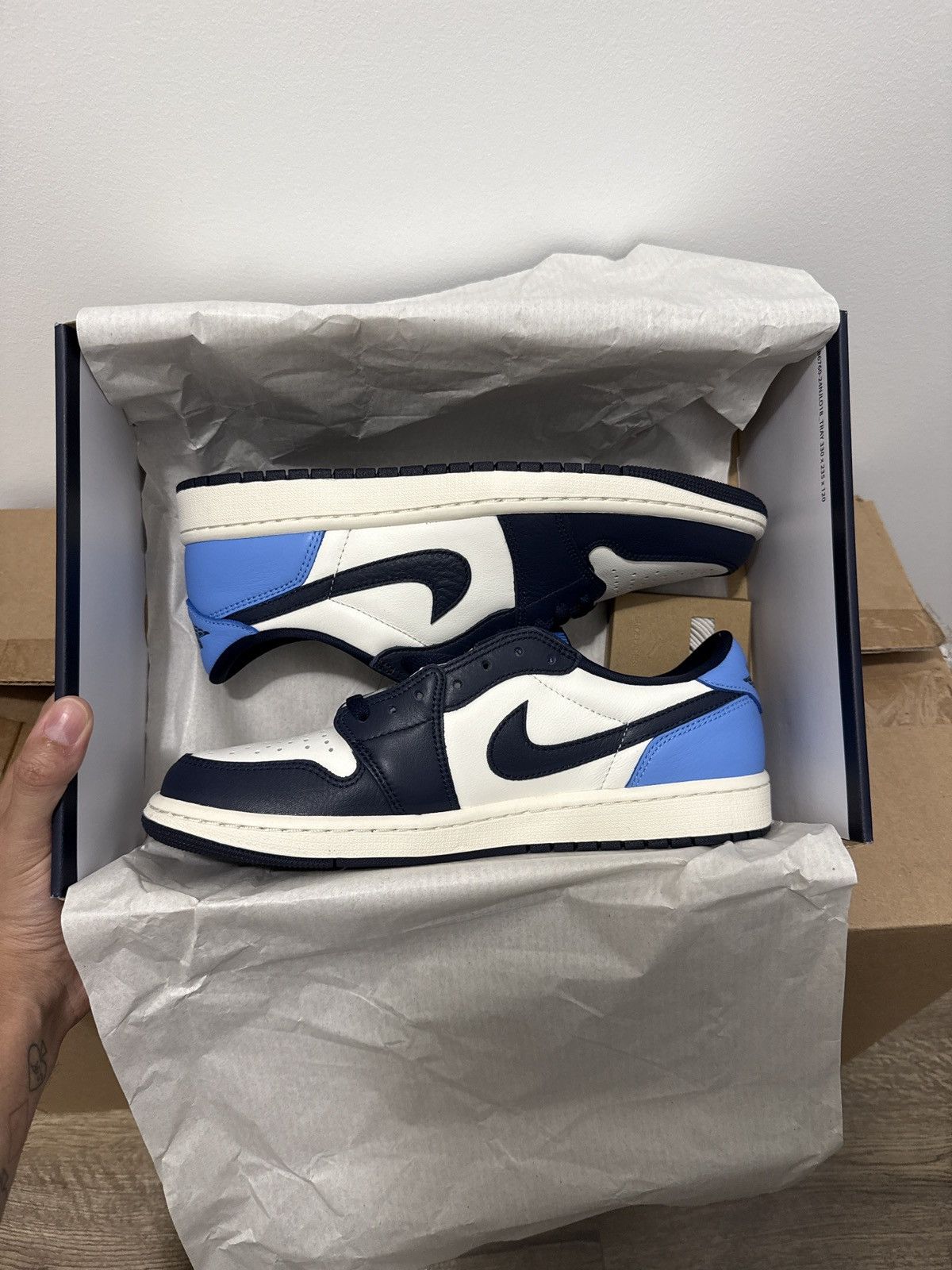 Jordan Brand Jordan 1 Low OG Obsidian UNC Size US 10 / EU 43 - 1 Thumbnail