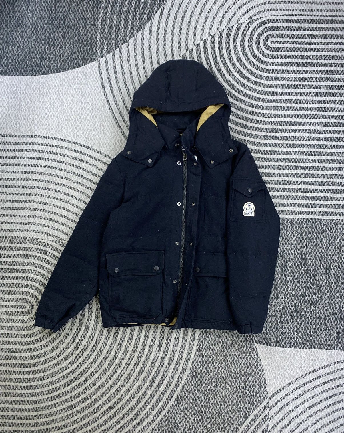 Fidelity Vintage Fidelity Cotton Fleece Zipper Hooded Jacket Size US M / EU 48-50 / 2 - 5 Thumbnail