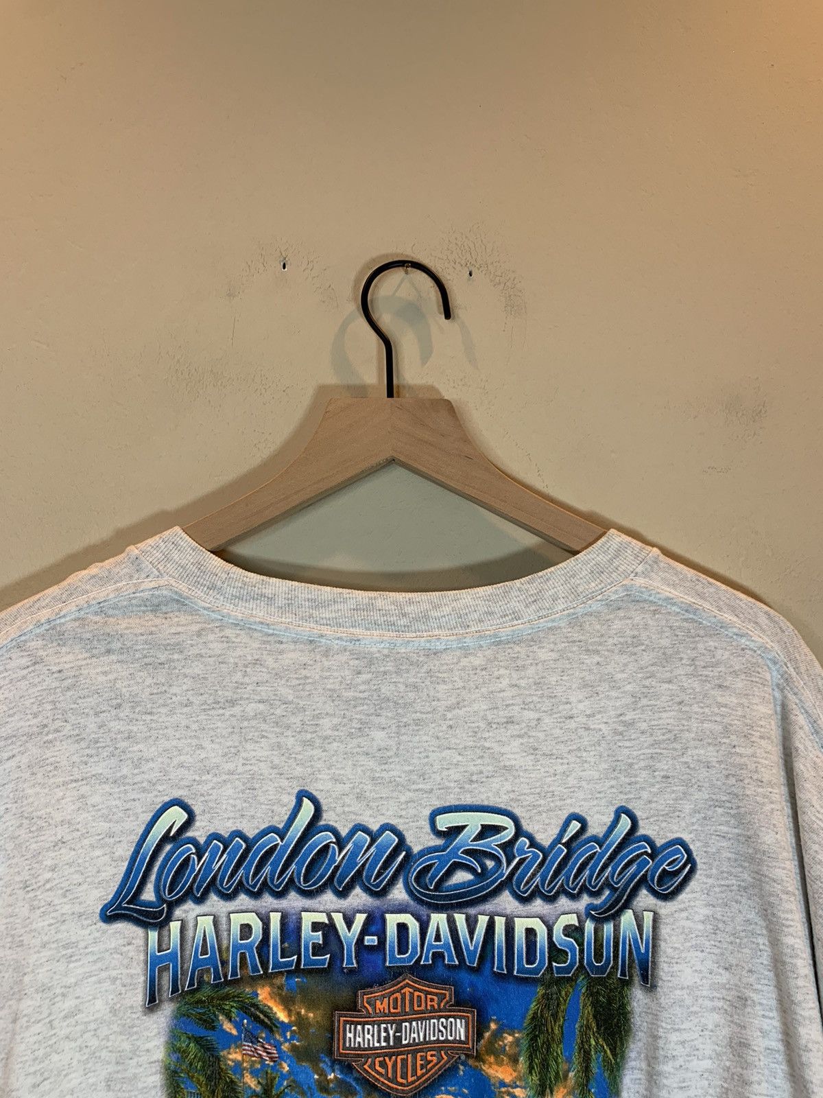 Harley Davidson *RARE* Harley Davidson London Bridge Lake Havasu Biker Shirt Size US XXL / EU 58 / 5 - 7 Thumbnail