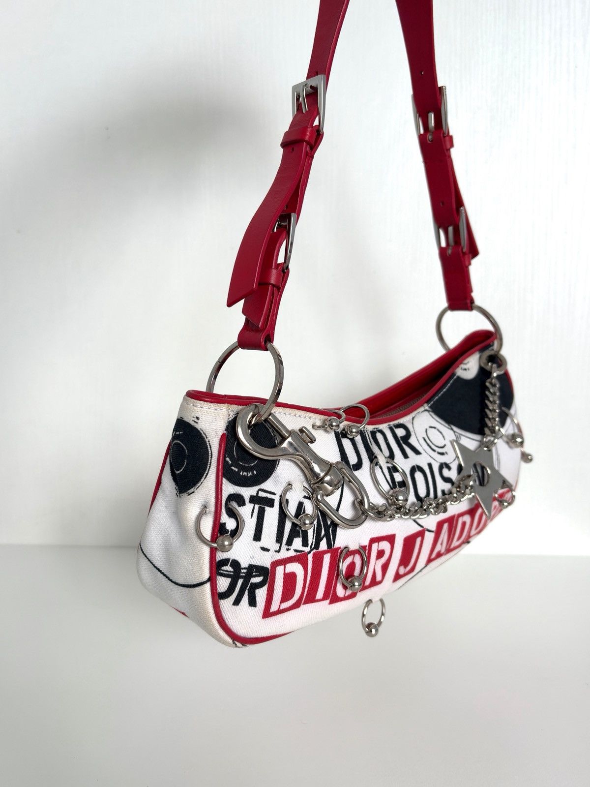 Dior Christian Dior Hardcore Pierced Shoulder Bag Size ONE SIZE - 6 Thumbnail
