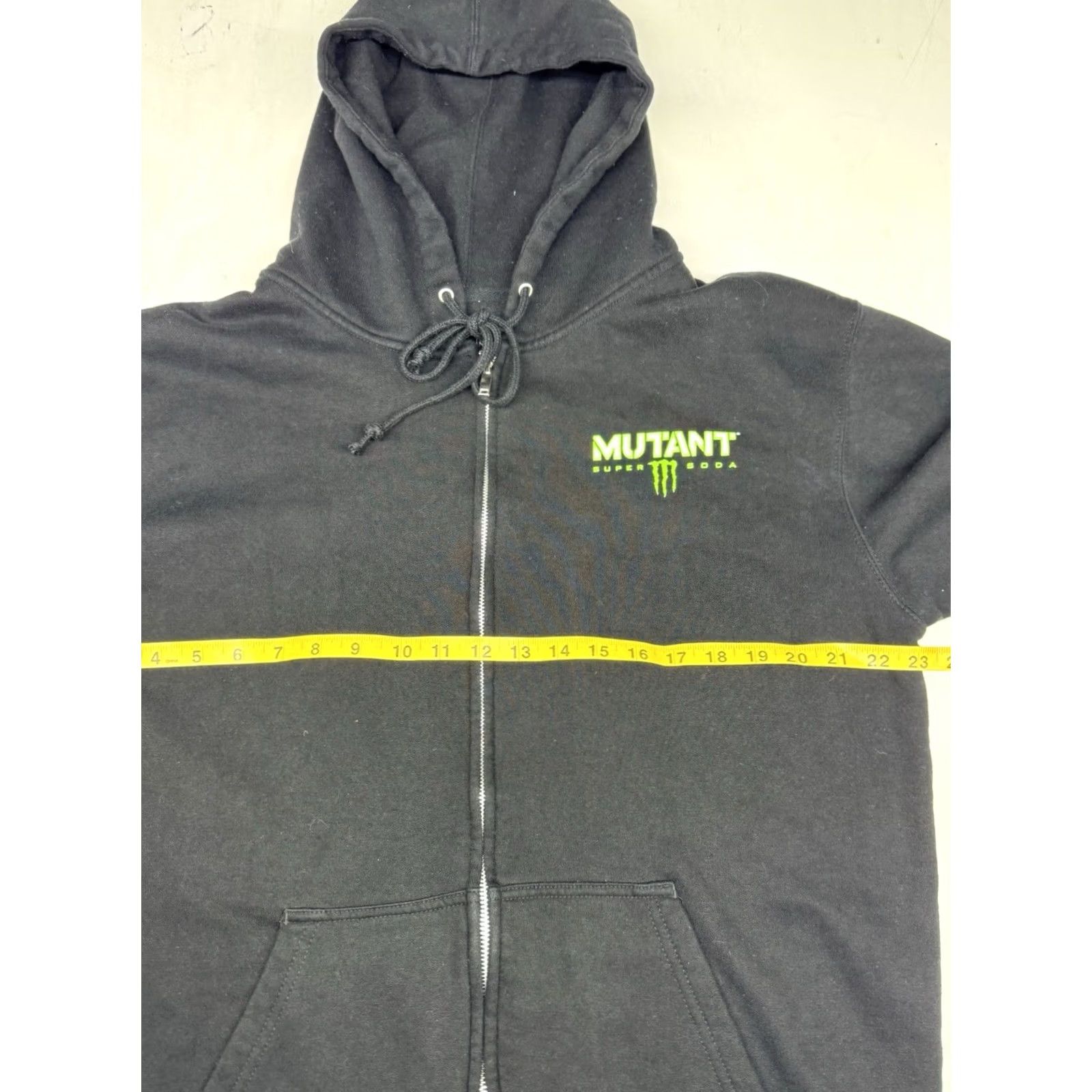 Vintage Monster Energy Mutant Sweatshirt Black Full Zip-Up Hoodie Mens Large Size US L / EU 52-54 / 3 - 3 Thumbnail