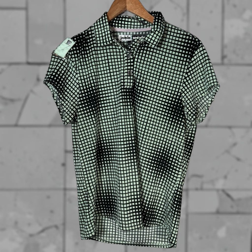 Vintage JAMIE SADOCK Polo Shirt Womens Athletic Green Size M Regular Fit Activewear Dress Shirt? Size M / US 6-8 / IT 42-44 - 1 Thumbnail