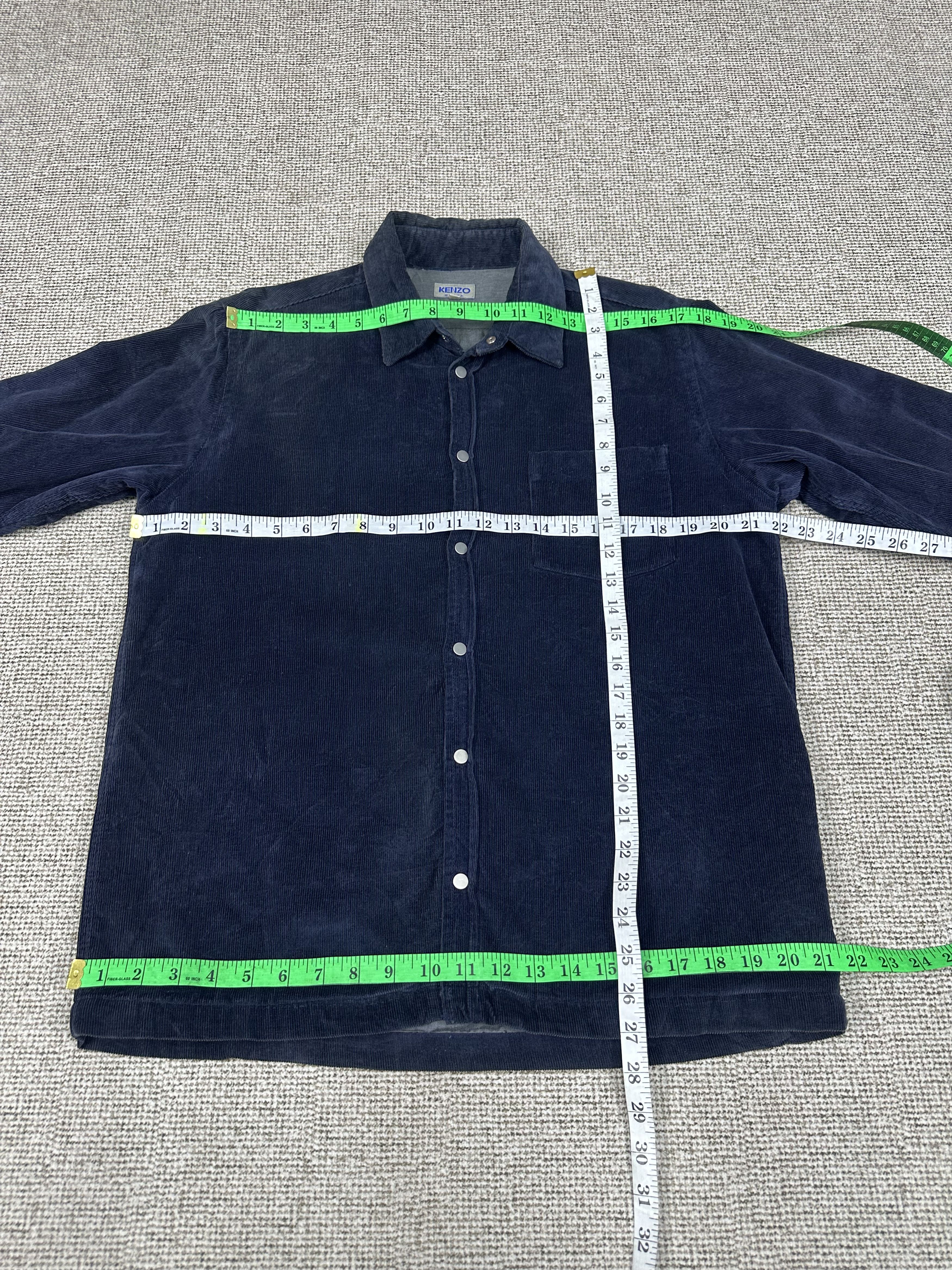 Kenzo 90s Kenzo Homme Corduroy Button Jacket Z328 Size US L / EU 52-54 / 3 - 6 Thumbnail