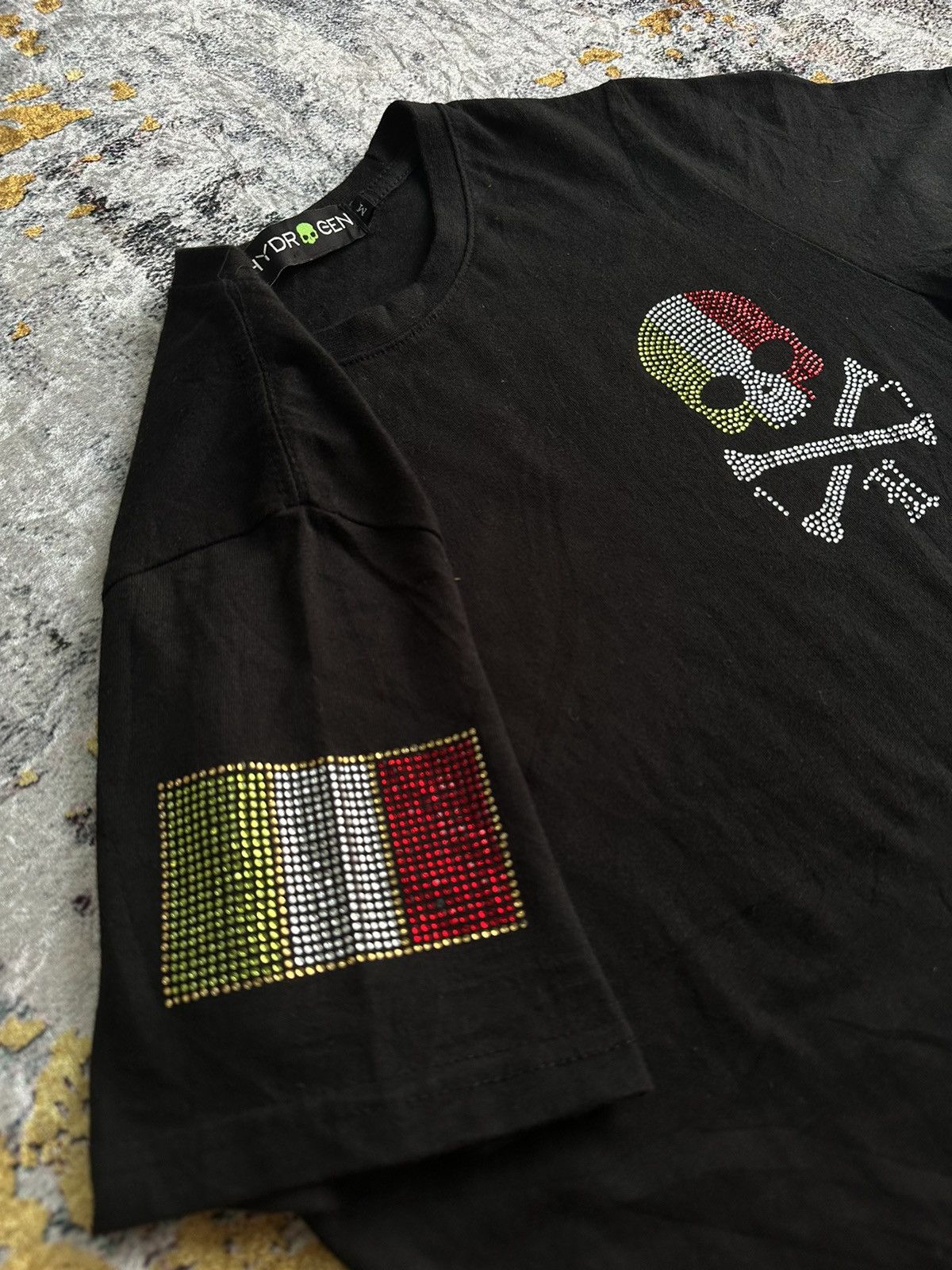 Beauty Beast CRAZY GLITTER SKULL HYDROGEN SEDITIONARIES PUNK STYLE Size US S / EU 44-46 / 1 - 6 Thumbnail