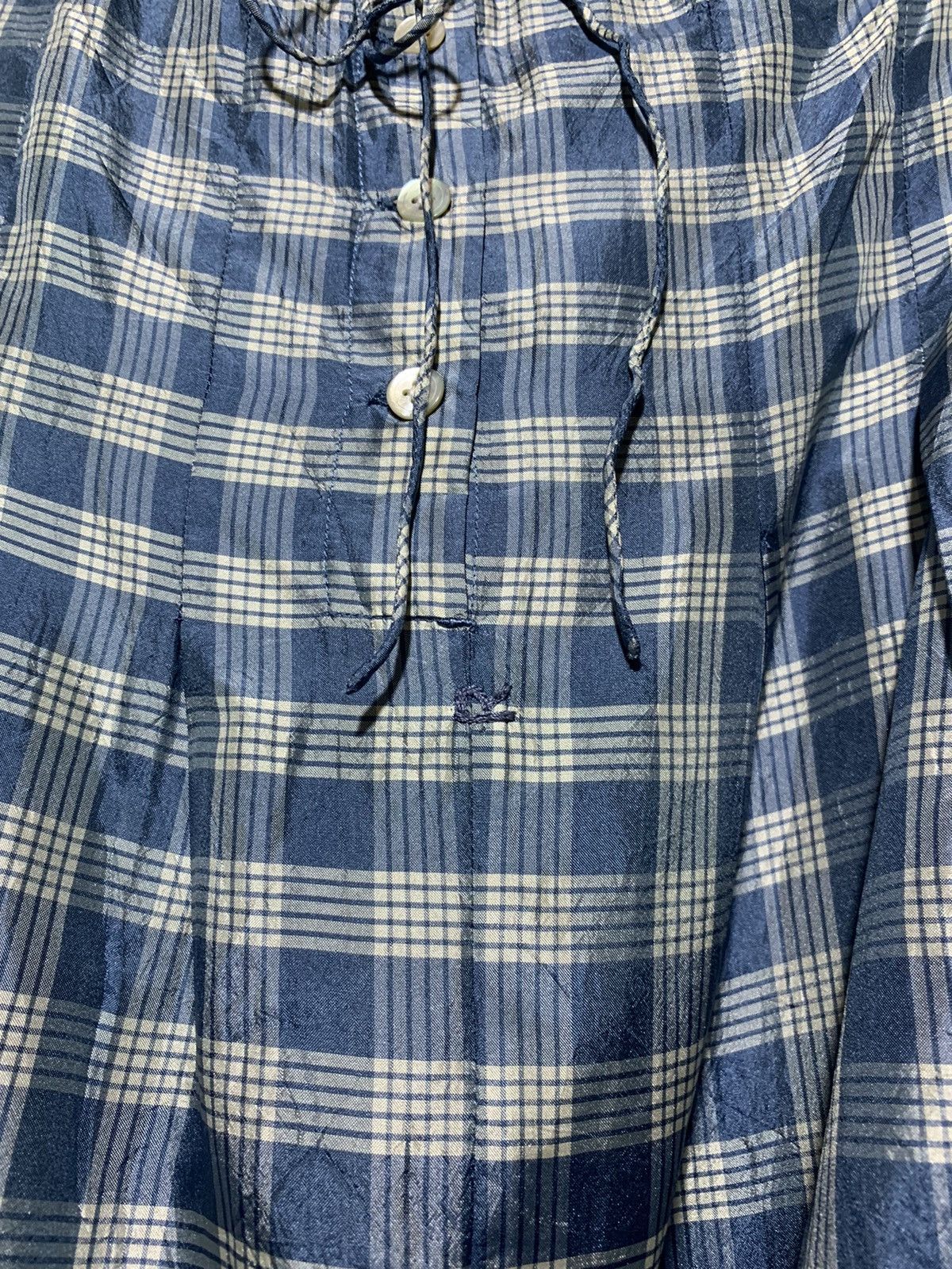 45rpm 45rpm checkered silk layered skirt Size 28" / US 6 / IT 42 - 4 Thumbnail