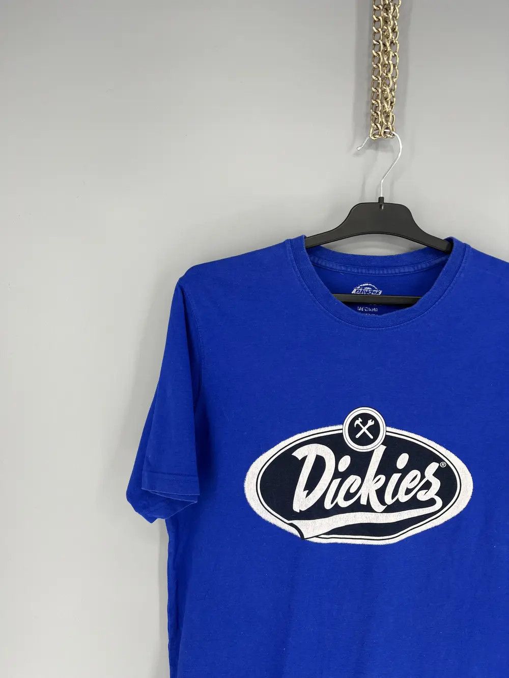 Dickies Vintage Dickies Blue Tee T-Shirt Classic Big Logo Size M Size US M / EU 48-50 / 2 - 4 Thumbnail