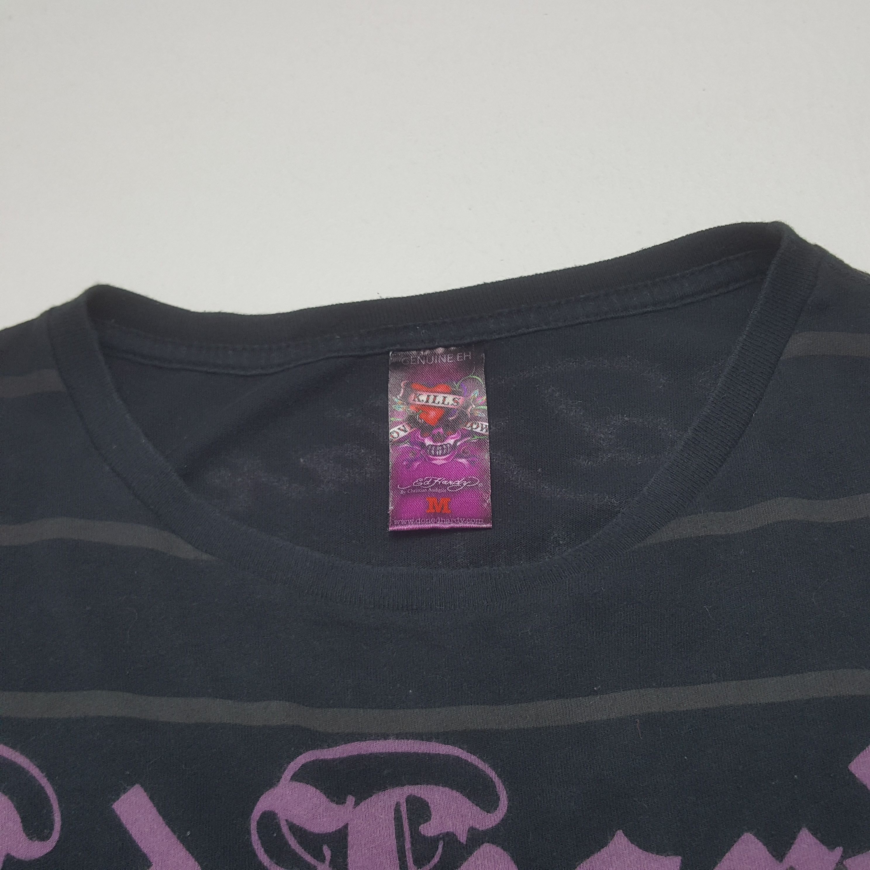 Ed Hardy Vintage Ed Hardy American Punk Style Tshirt C312N71 Size US M / EU 48-50 / 2 - 5 Thumbnail