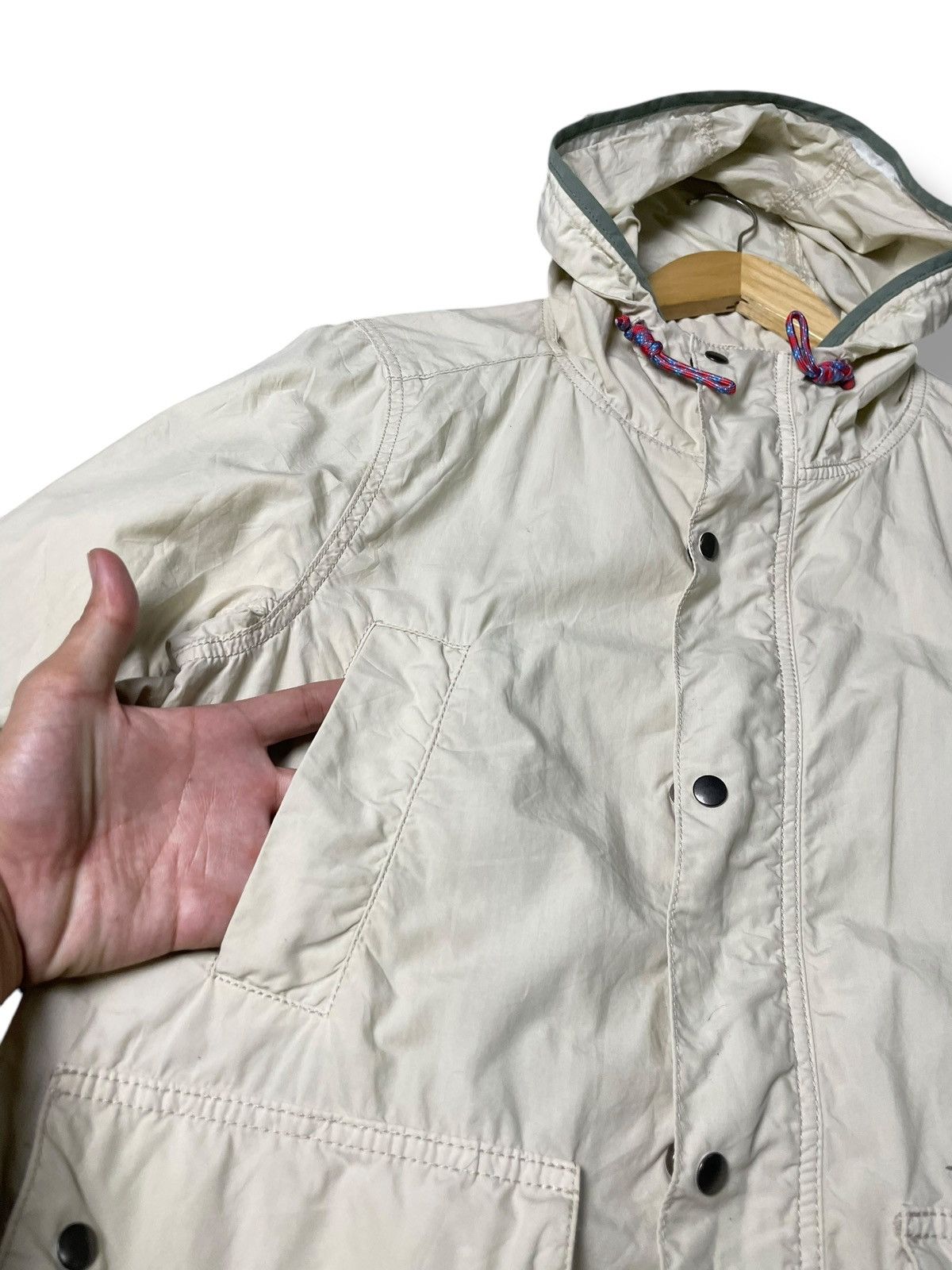 Japanese Brand × Vintage Kriff Mayer Brand Hooded Light Jacket (61) Size US M / EU 48-50 / 2 - 6 Thumbnail