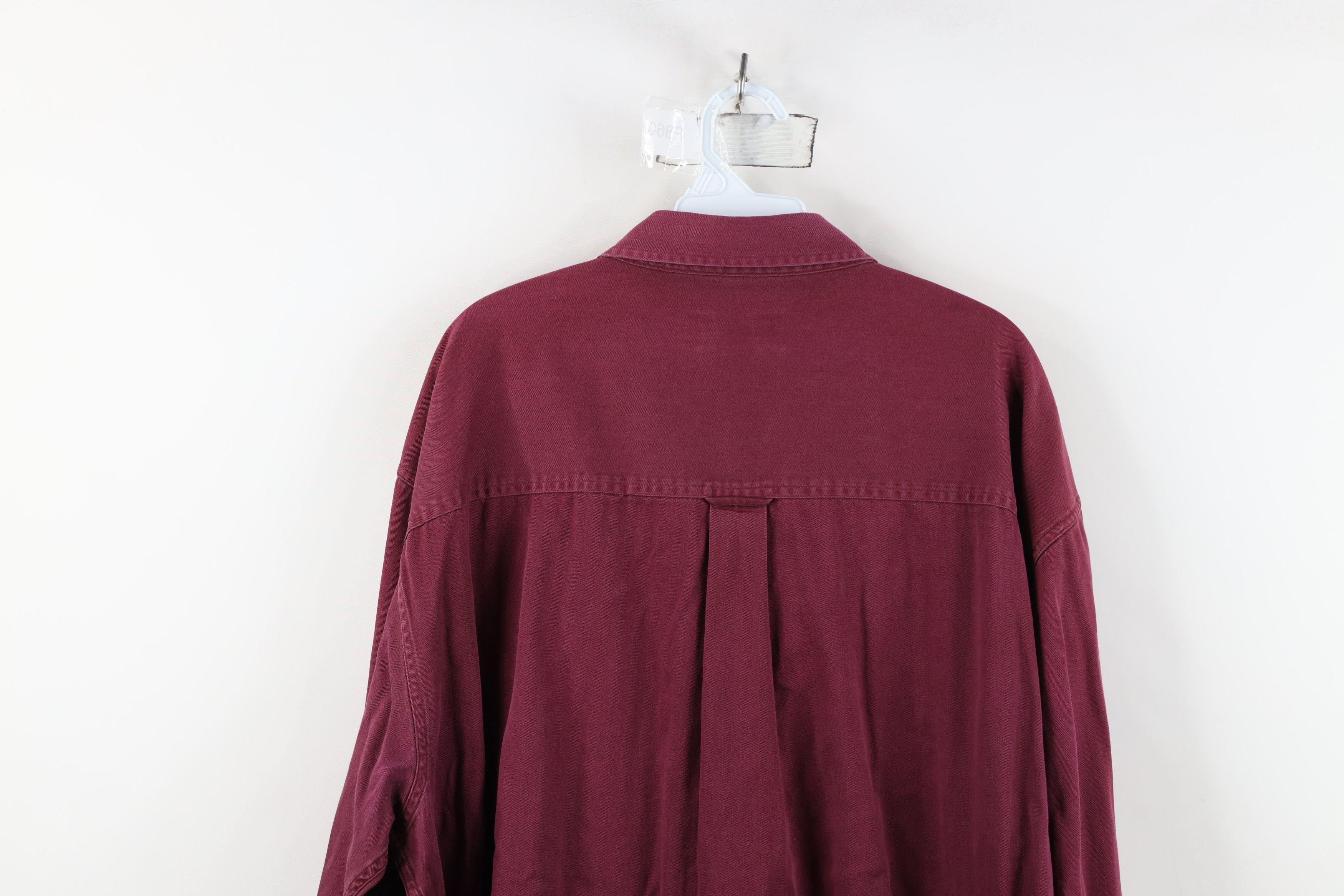 Ralph Lauren Vintage 90s Chaps Ralph Lauren Herringbone Collared Shirt Size US XXL / EU 58 / 5 - 14 Thumbnail