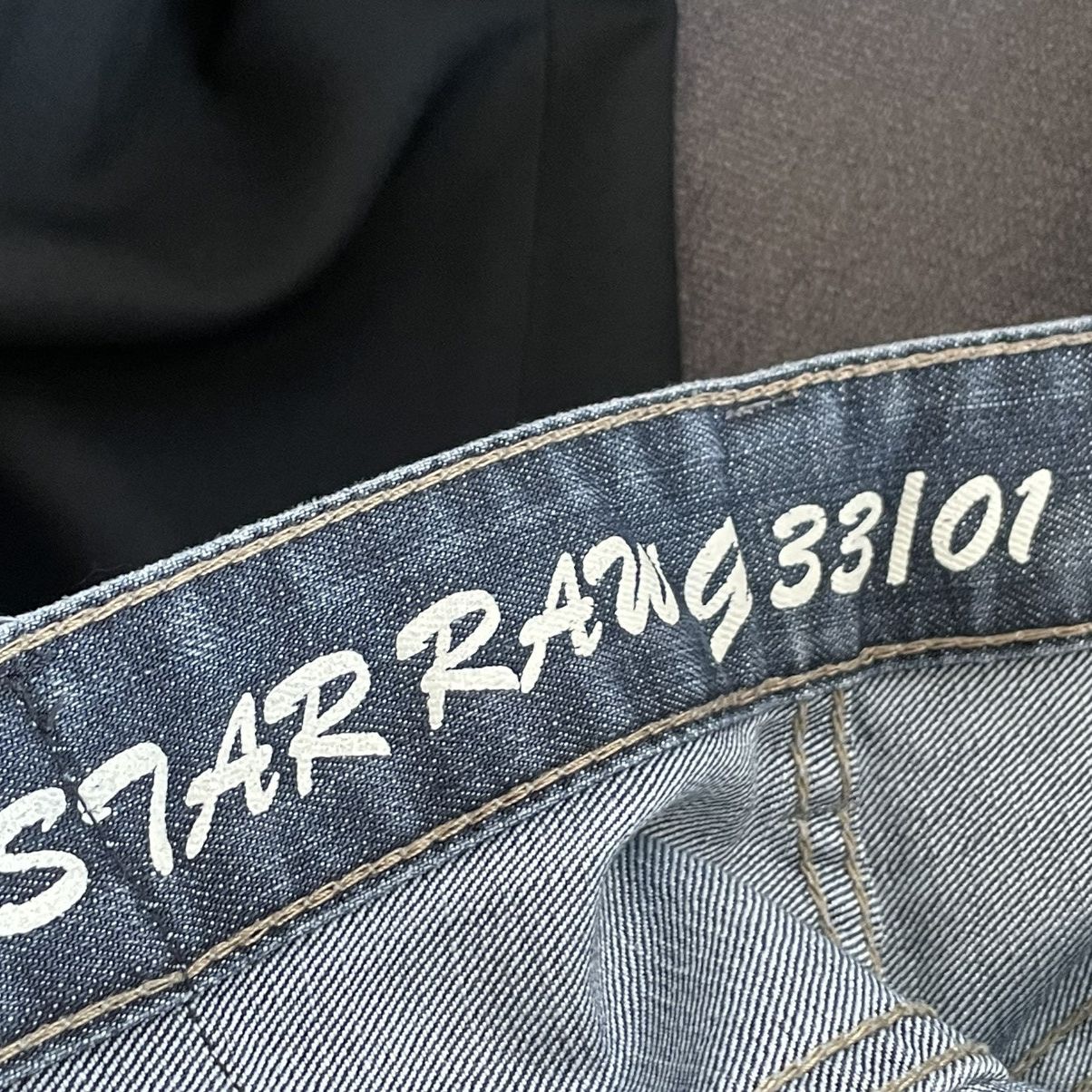 G-Star × Vintage Vintage 00’s G-Star RAW 33/01 Denim Pants y2k Size US 32 / EU 48 - 7 Thumbnail