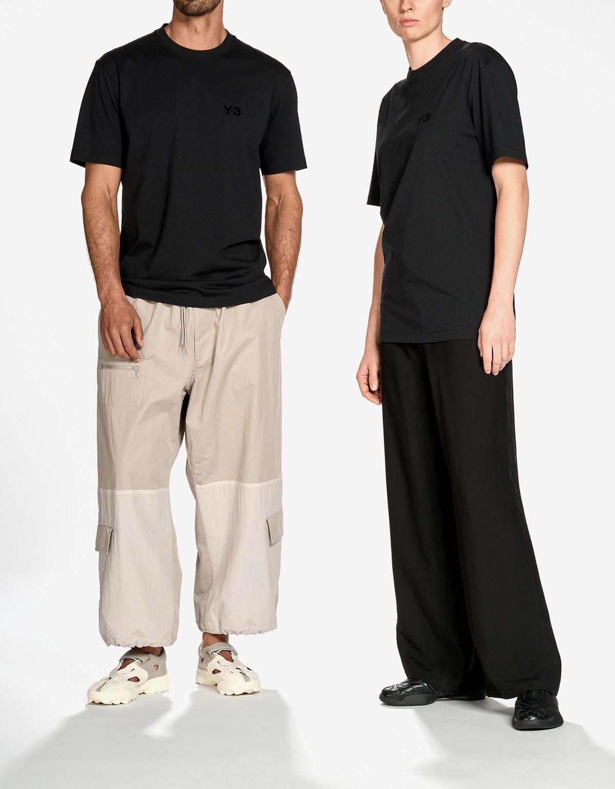 Y-3 Y-3 Black Logo Regular T-Shirt Size US S / EU 44-46 / 1 - 5 Thumbnail