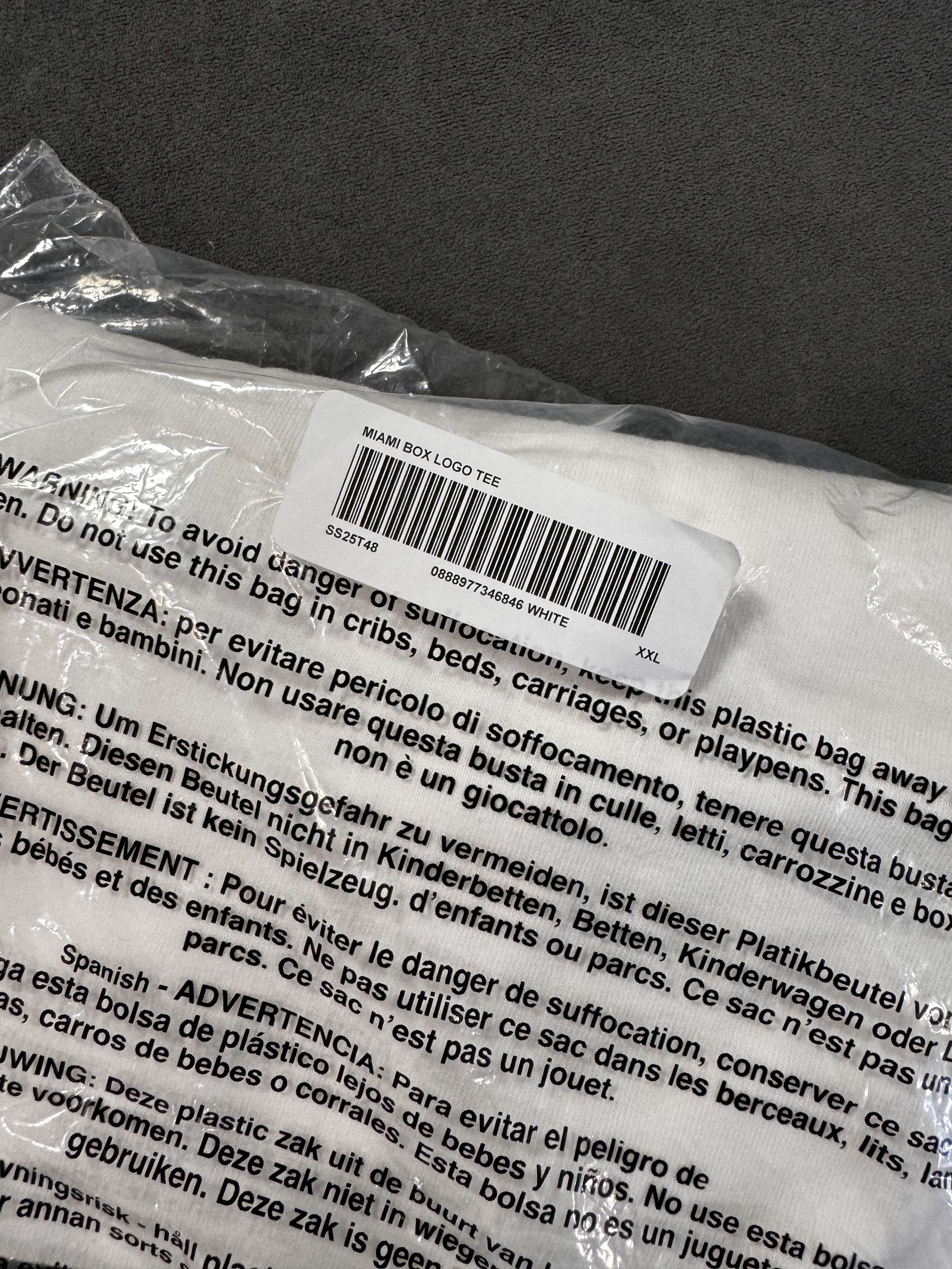 Supreme Supreme Miami Exclusive Box Logo T-Shirt | Grailed