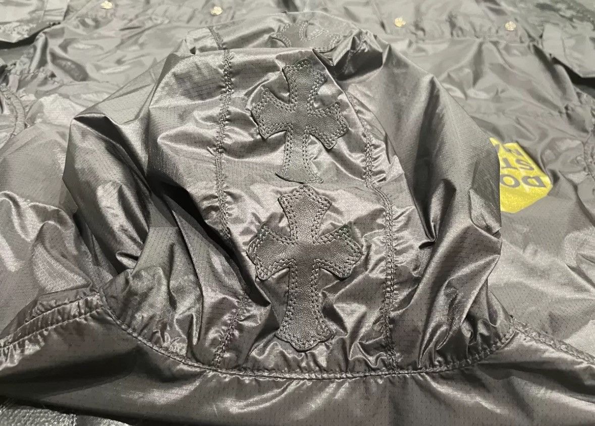 Chrome Hearts × Dover Street Market Leather cross patch dsm ginza windbreaker jacket Size US M / EU 48-50 / 2 - 4 Thumbnail