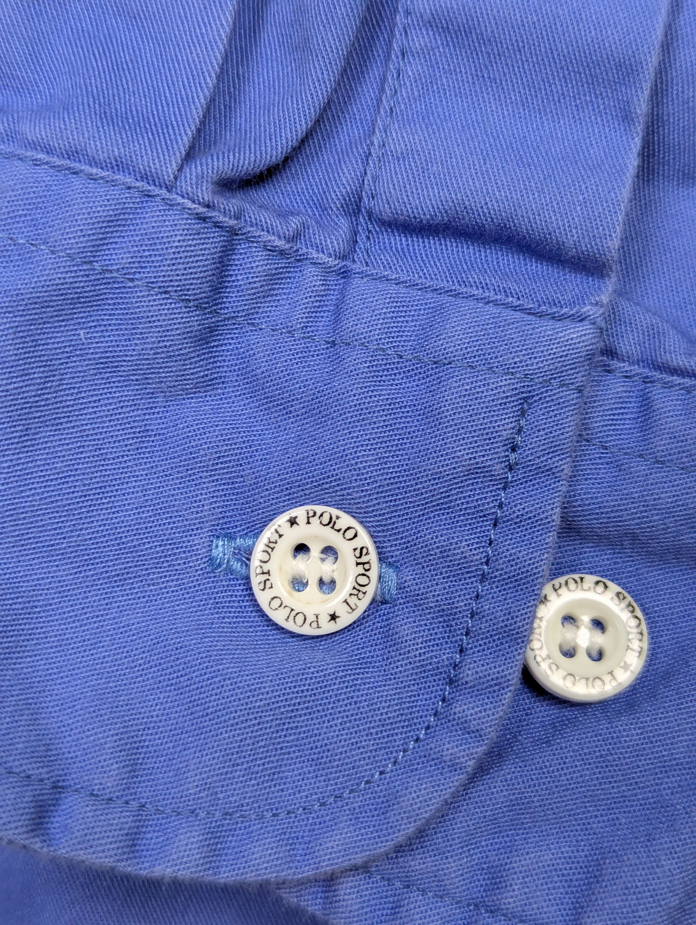 Polo Ralph Lauren Polo Ralph Lauren Vintage Purple Sport Shirt Chest Pocket Size US M / EU 48-50 / 2 - 11 Thumbnail