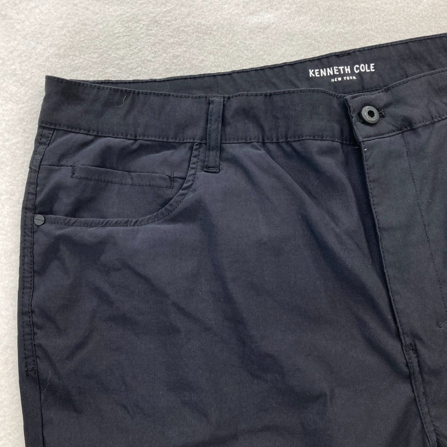 Kenneth Cole Kenneth Cole New York 5-Pocket Pants Mens 42x32 Black Performance Stretch Golf Size US 42 / EU 58 - 3 Thumbnail