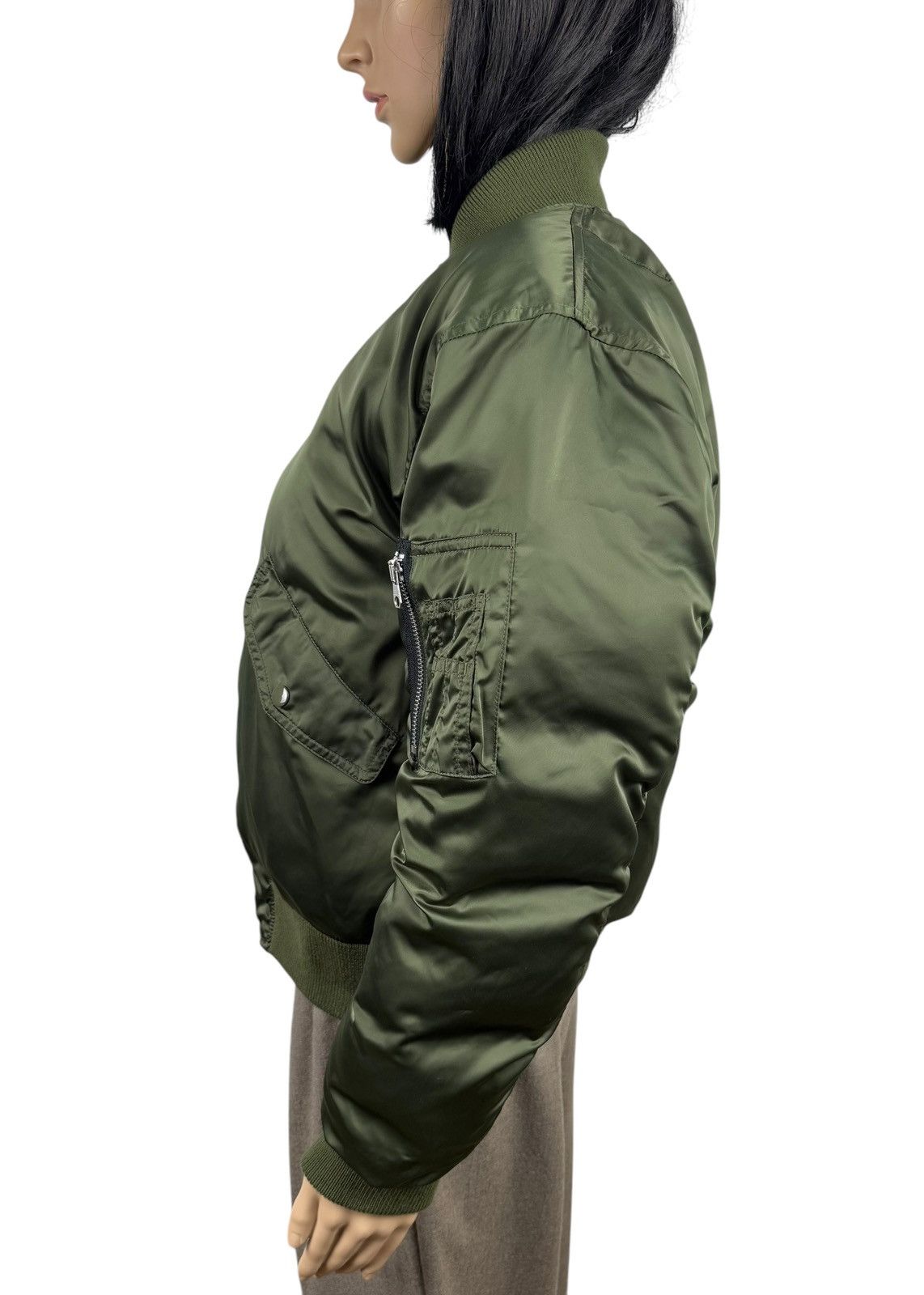 Sandro Sandro Tiger Print Reversible Down Bomber Jacket size 2 Size M / US 6-8 / IT 42-44 - 10 Thumbnail