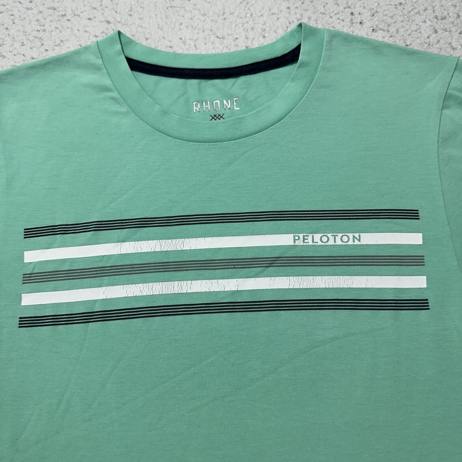 Rhone Rhone Peloton Small Mint Green Graphic T Shirt Pima Cotton Size US S / EU 44-46 / 1 - 2 Thumbnail