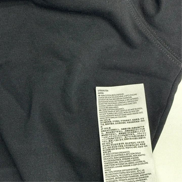 AMI AMI Black Logo Print Cotton T-Shirt -2507 Size US M / EU 48-50 / 2 - 3 Thumbnail
