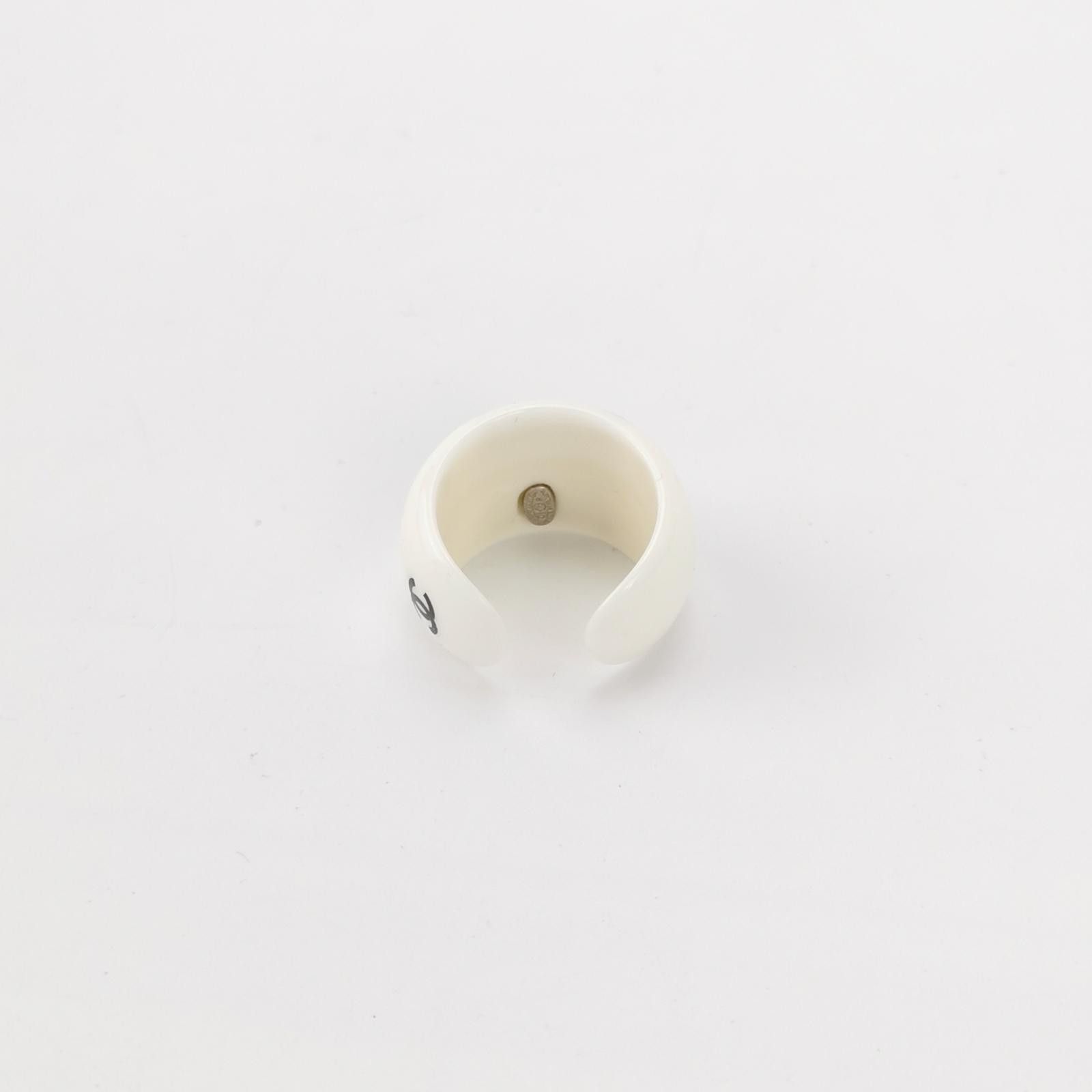 Chanel Chanel coco open ring size 15 -z2505 Size ONE SIZE - 2 Thumbnail