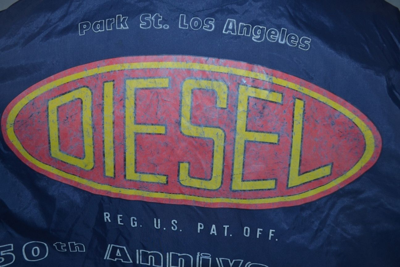 Diesel × Vintage Very Rare Vintage Diesel Racing Nylon Jacket L Size US L / EU 52-54 / 3 - 4 Thumbnail