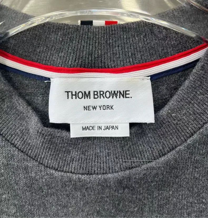 Thom Browne Thom Browne Grey Classic Knit Short Sleeve Size S / US 4 / IT 40 - 3 Thumbnail