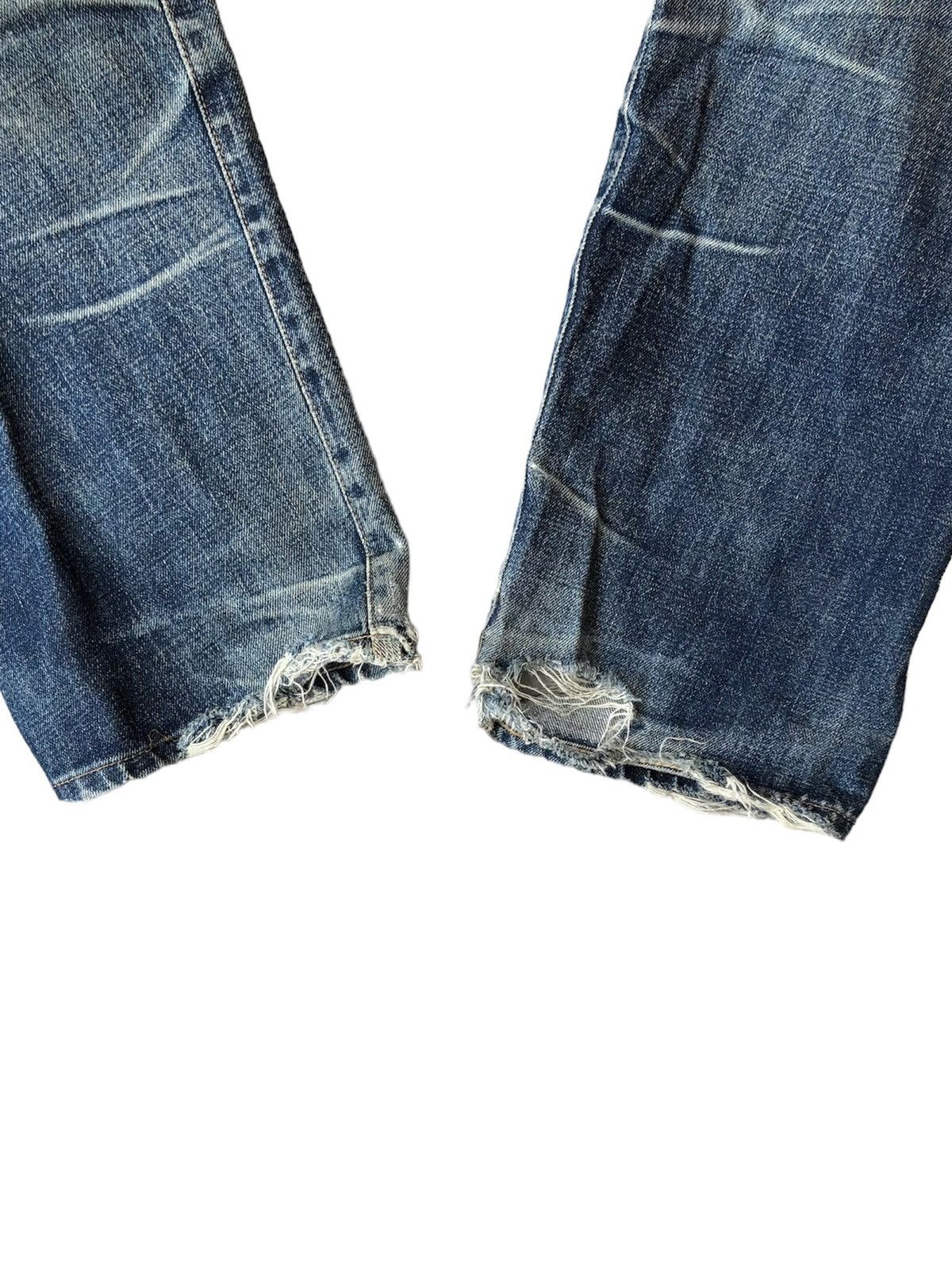 Edwin 2000’s Edwin Curved Distress Jeans Size US 30 / EU 46 - 5 Thumbnail