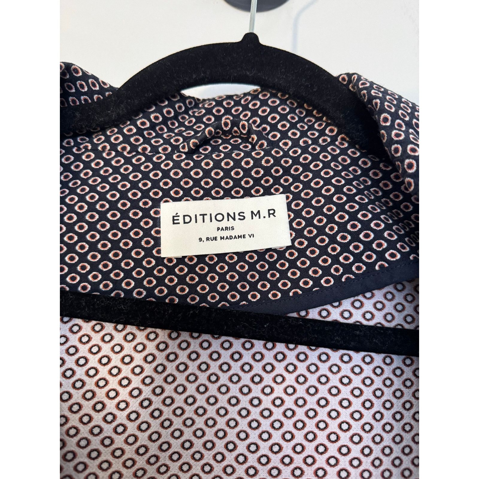 Editions M.R Editions M.R Paris Patterned Bomber Jacket Size 50 Size US L / EU 52-54 / 3 - 3 Thumbnail