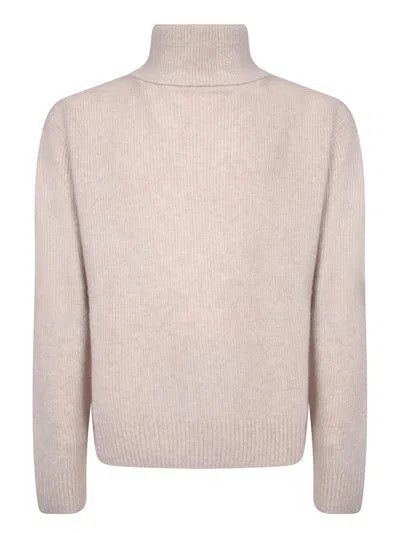 Tom Ford o1s22i1n0125 Cashmere And Silk Turtleneck Sweater in Beige Size US M / EU 48-50 / 2 - 1 Thumbnail