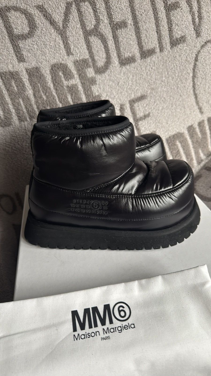 Maison Margiela MM6 Maison Margiela ankle boot black S59WU0241 women NWT Size US 8 / IT 38 - 4 Thumbnail
