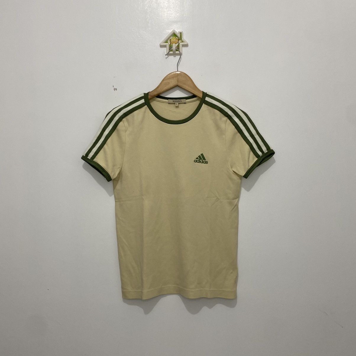 Yeezy Kanye West Season 5 - Adidas - Baby Tee Size L / US 10 / IT 46 - 3 Thumbnail
