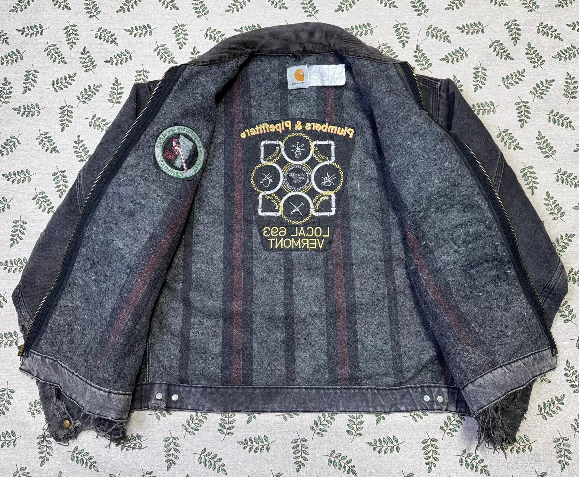 Carhartt Vintage Carhartt J01 Detroit Jacket Black 48/XL Size US M / EU 48-50 / 2 - 4 Thumbnail
