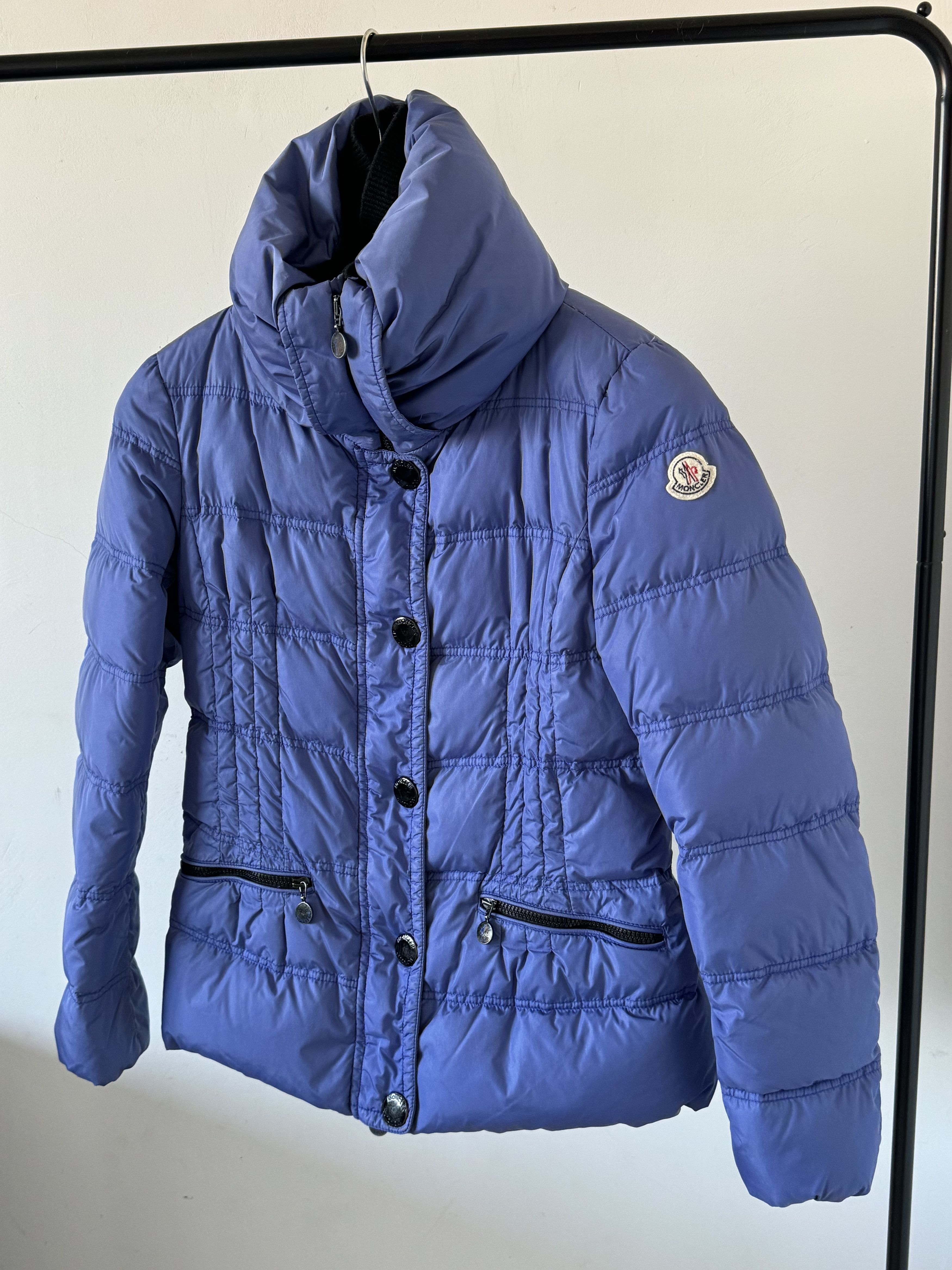 Moncler moncler vosges blue puffer jacket Size L / US 10 / IT 46 - 2 Thumbnail