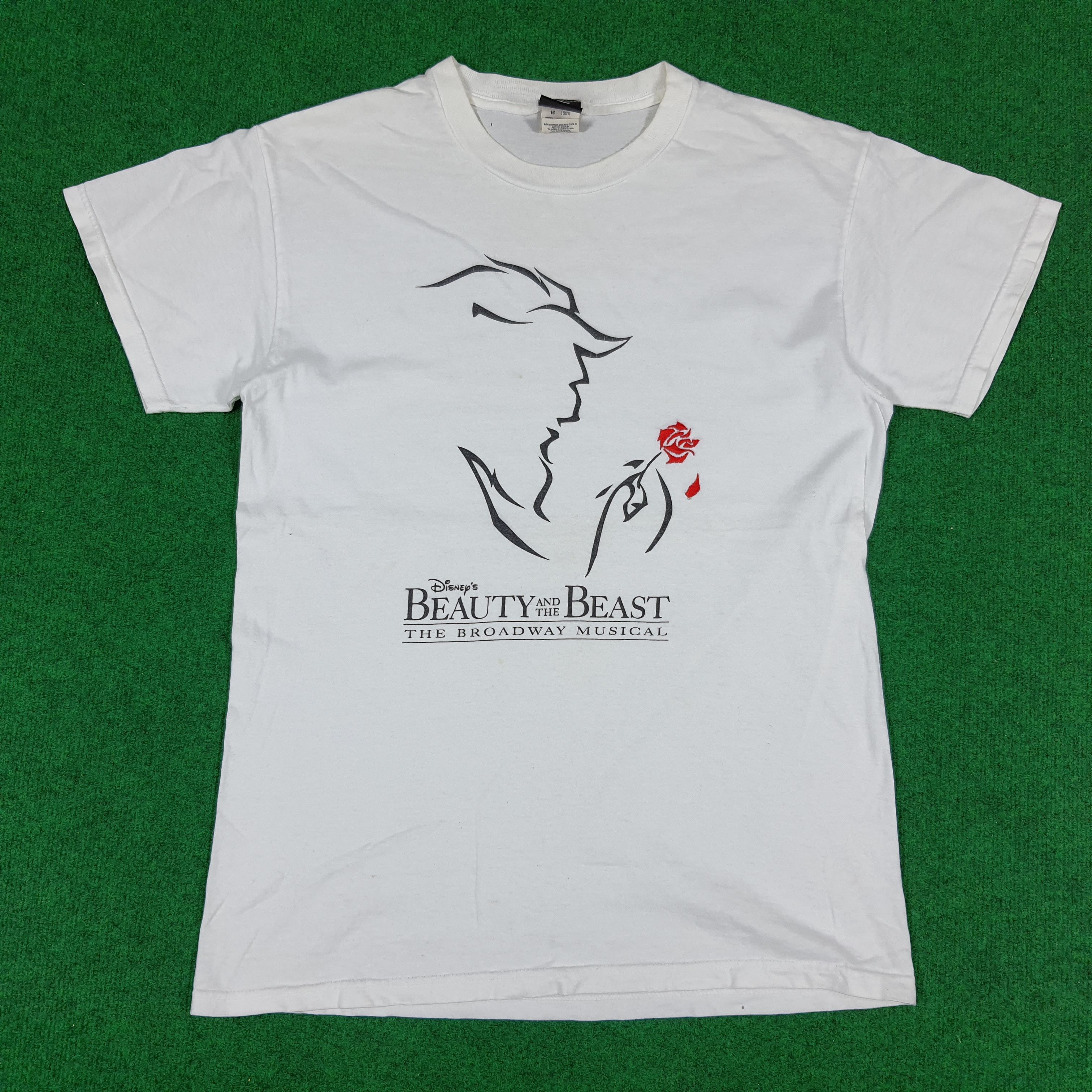 Disney × Vintage Vintage Disney's Beauty and The Beast Musical T-shirt Size US M / EU 48-50 / 2 - 1 Thumbnail