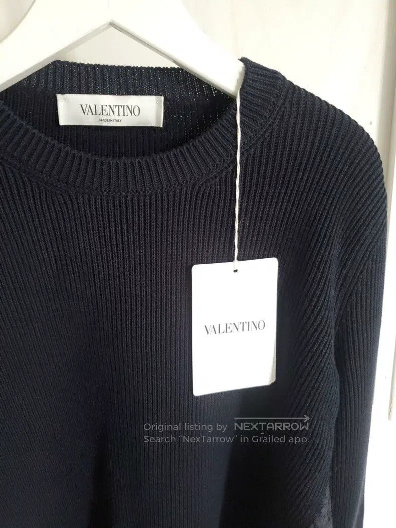 Valentino Valentino Lace patchwork sweater Size XS / US 0-2 / IT 36-38 - 4 Thumbnail
