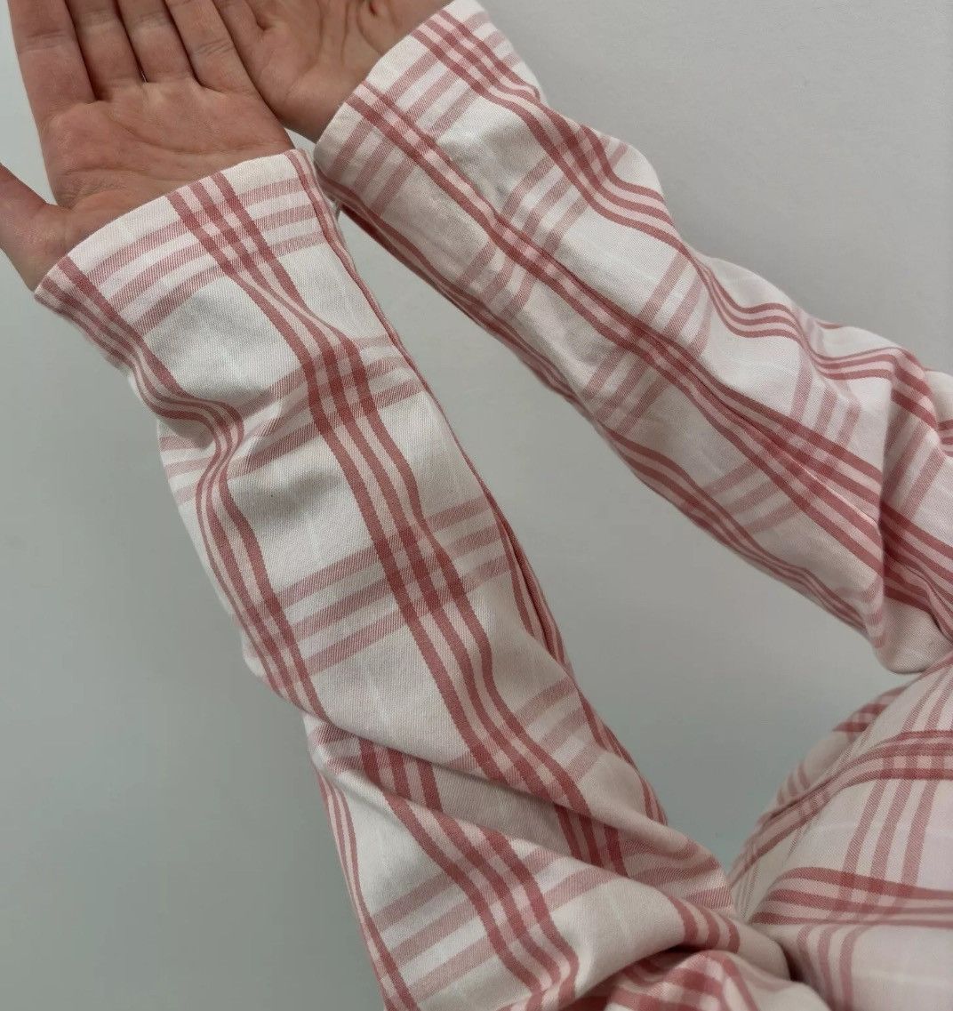 Burberry Vintage Burberry Golf Nova Check Cotton Jacket Pink Zip Size M / US 6-8 / IT 42-44 - 12 Thumbnail