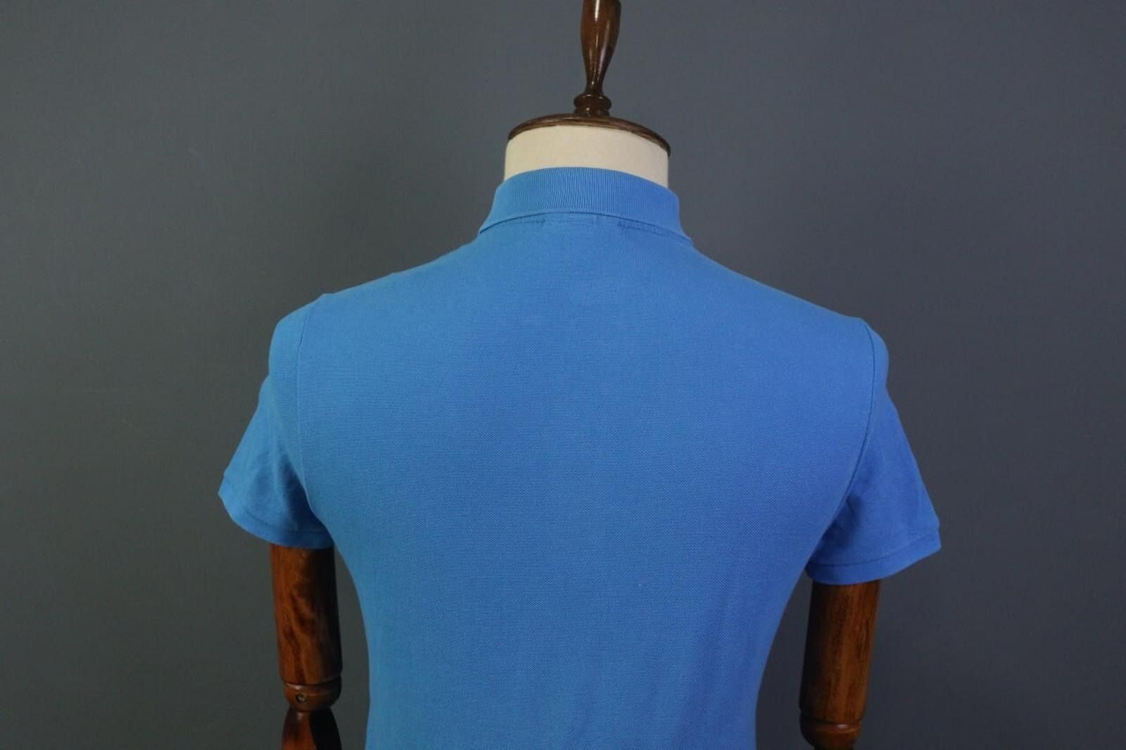 Lacoste Lacoste Blue Cotton Collared Popover Polo Shirt Size M Size US M / EU 48-50 / 2 - 12 Thumbnail