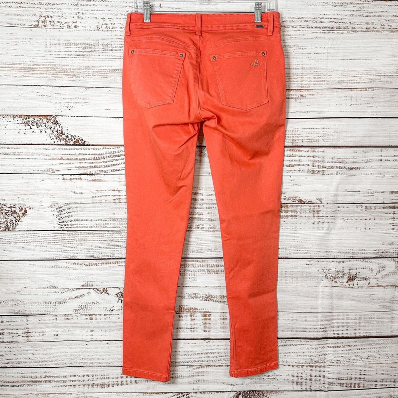 DL1961 DL1961 Coral Orange Emma Ankle Skinny Jegging, EUC, Size 28 Size 28" / US 6 / IT 42 - 11 Thumbnail