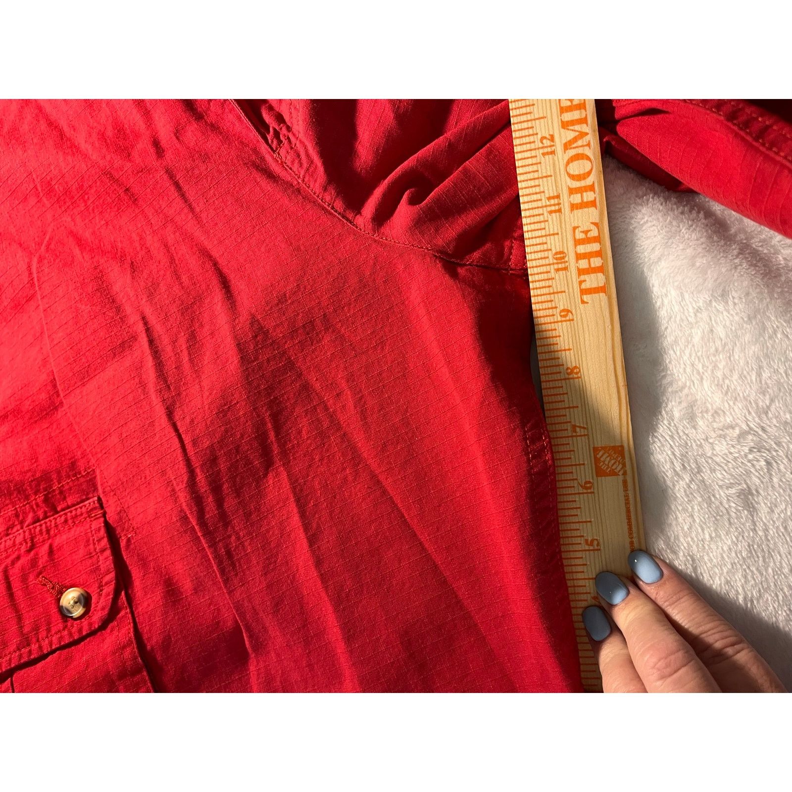 Haggar Haggar Men’s Red Cargo Shorts Size 38 100% Cotton Outdoor Size US 38 / EU 54 - 9 Thumbnail