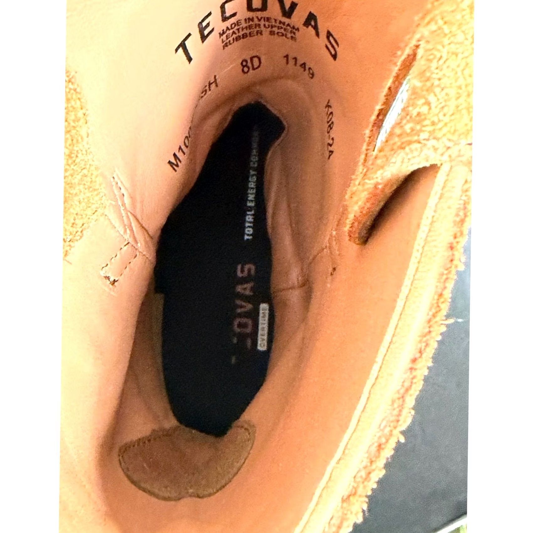Tecovas Tecovas Mens Boot Size 8D Rugged Roper Cashew Roughout Cashew Size US 8 / EU 41 - 5 Thumbnail