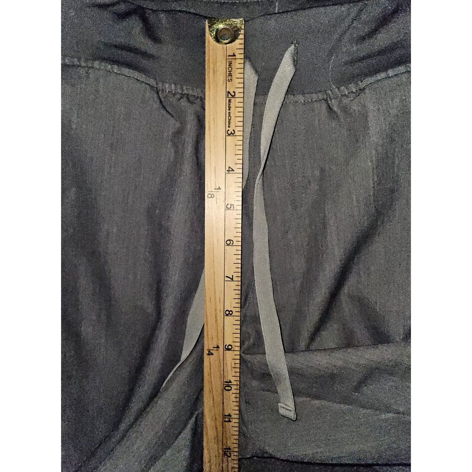 Vintage FIGS Technical Collection Joggers L Gray Unisex Adult Large Quilted Zip Pocket Pockets Solid Nurse Doctor Medical Size US 33 - 5 Thumbnail