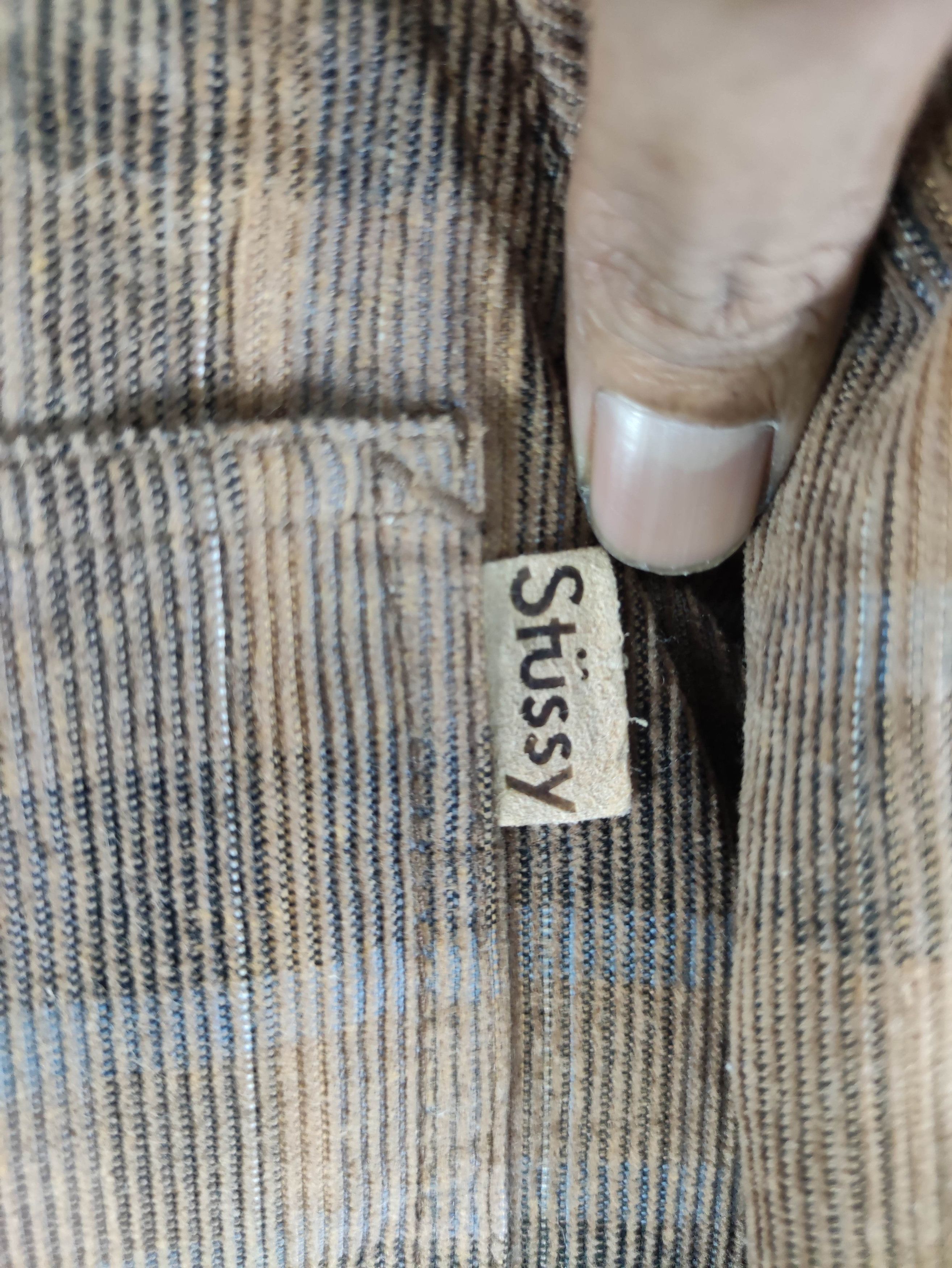 Stussy Vintage Stussy Corduroy Jacket Lining Sherpa Size US M / EU 48-50 / 2 - 3 Thumbnail