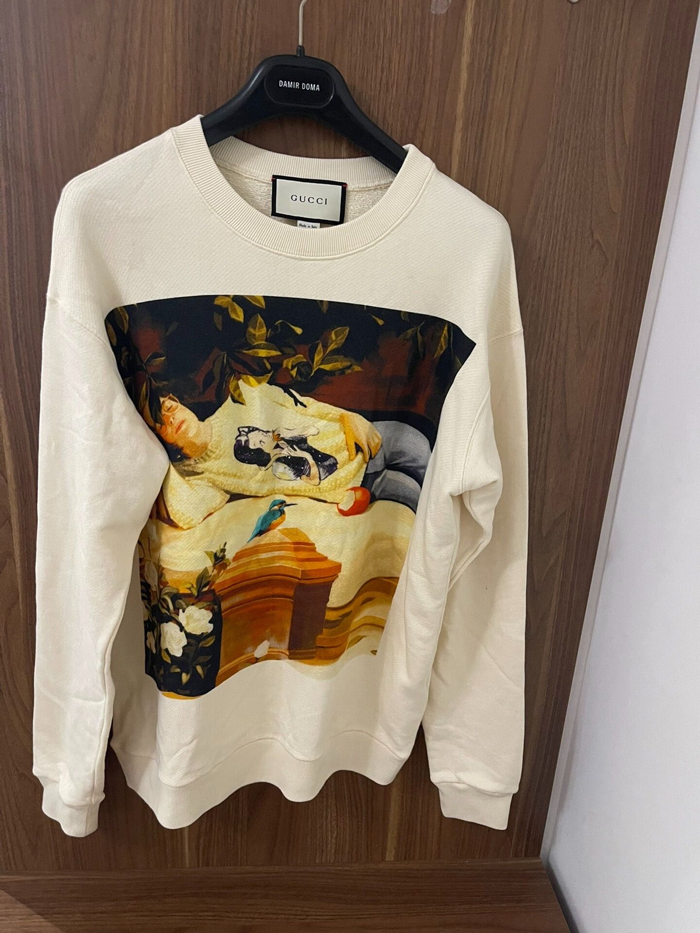 Gucci Gucci Graphic Print Long Sleeve Sweatshirt Size US L / EU 52-54 / 3 - 1 Thumbnail
