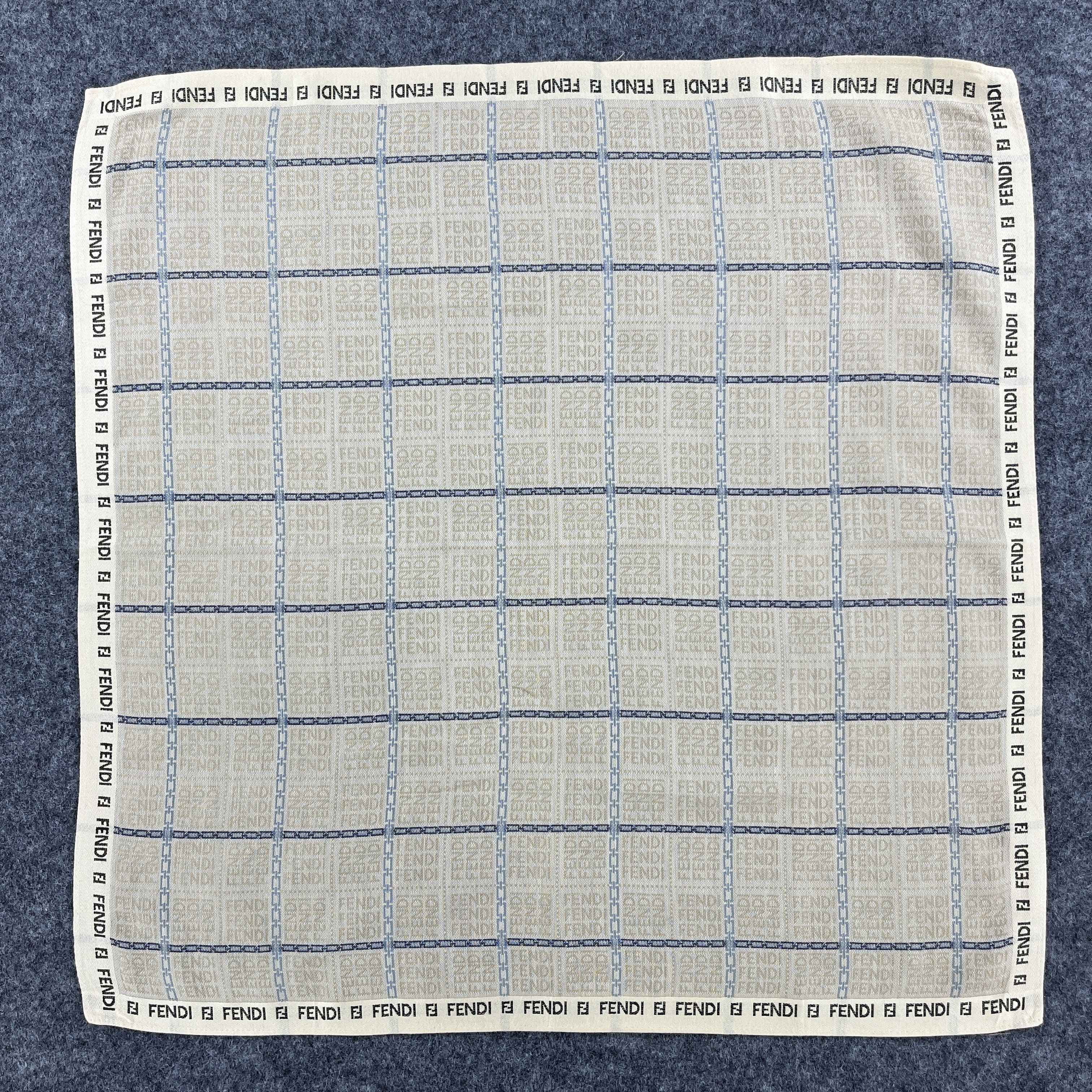Vintage Fendi Handkerchief / Bandana / Neckerchief B030 Size ONE SIZE - 4 Thumbnail