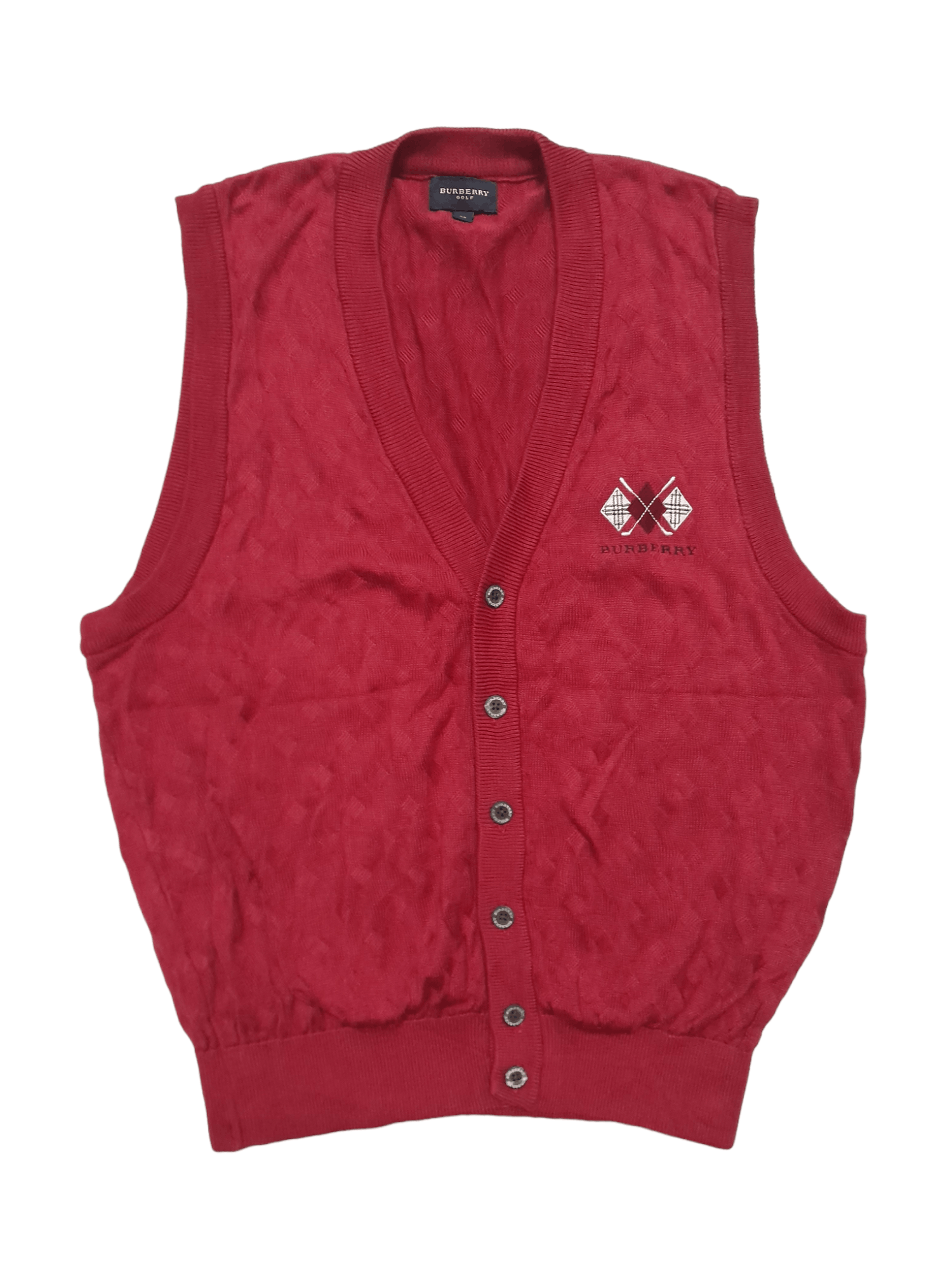 Burberry BURBERRY GOLF Knitwear vest (S160) Size US M / EU 48-50 / 2 - 1 Thumbnail