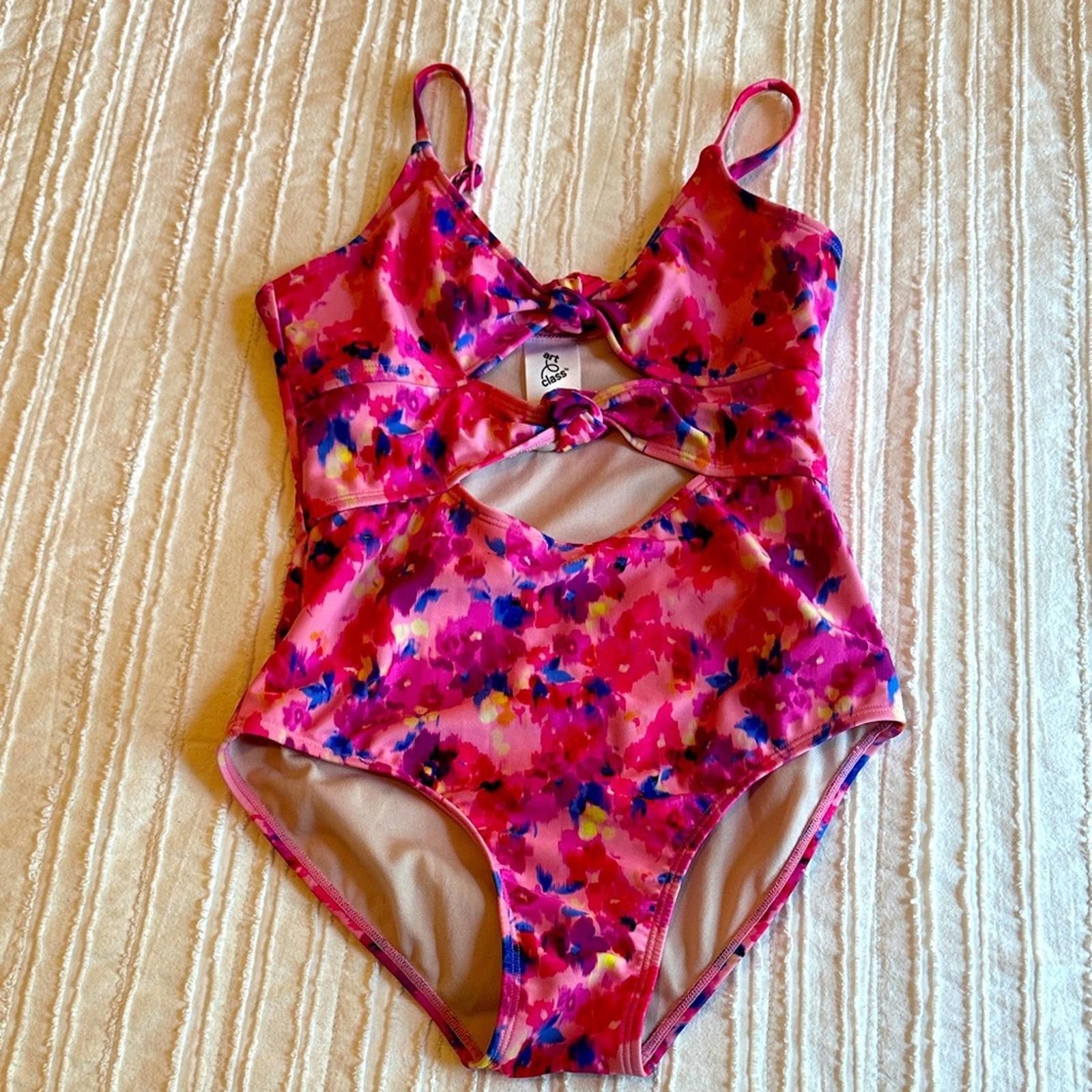 Other Art Class 10/12 girls swimsuit EUC bathing suit lot of 2 Size ONE SIZE - 3 Thumbnail