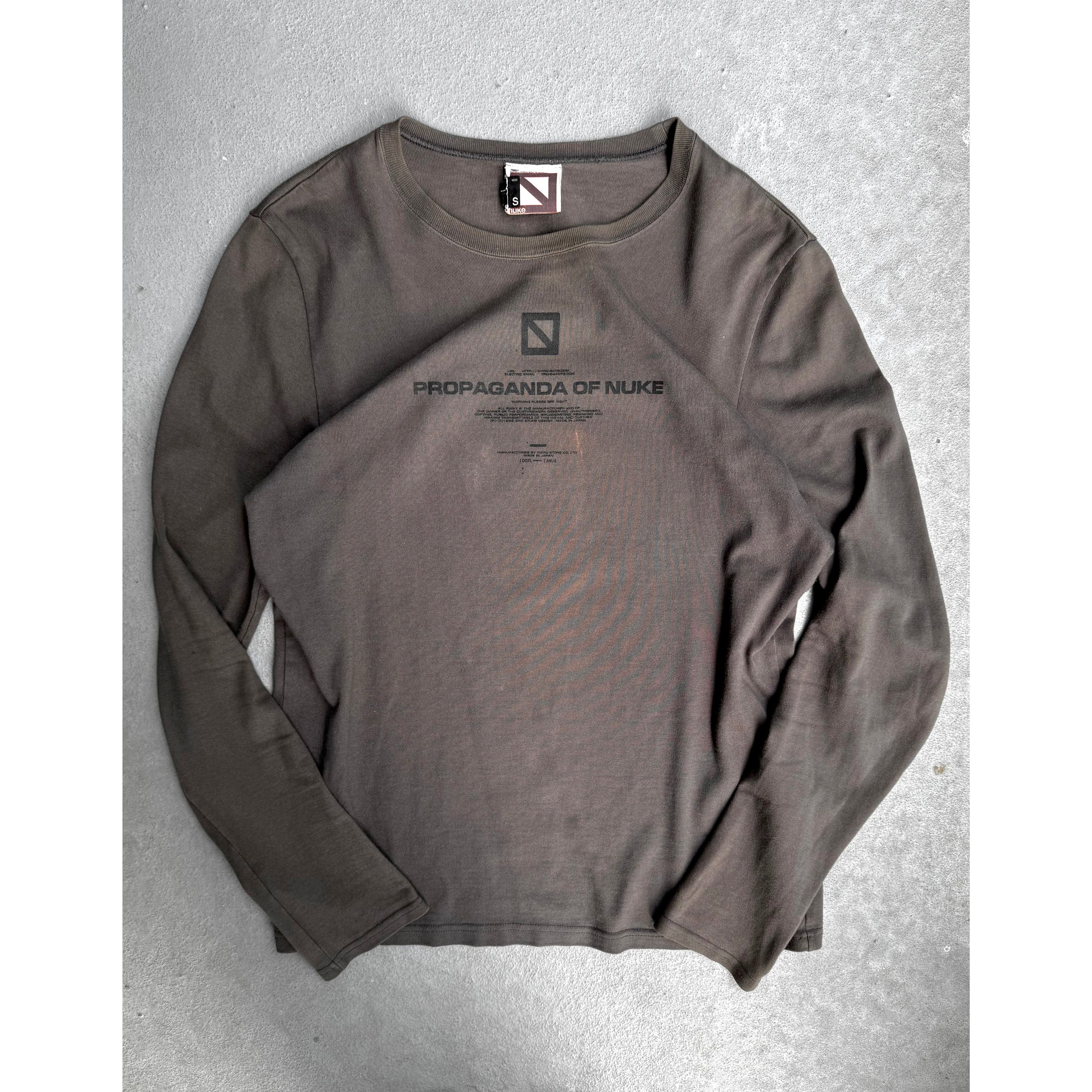 Julius LAST DROP! Julius white graphic mock neck long sleeve | Grailed