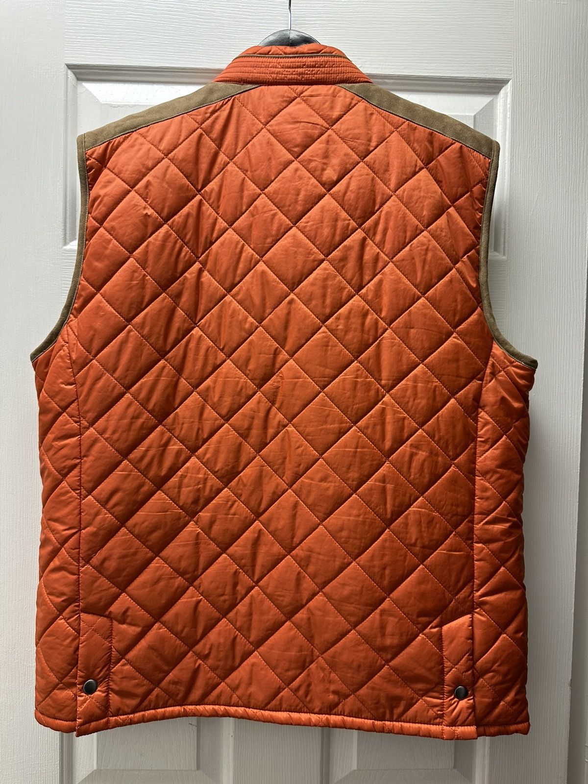 Tommy Hilfiger Tommy Hilfiger Button Zip Nylon Quilted Vest Outerwear Size US XL / EU 56 / 4 - 12 Thumbnail