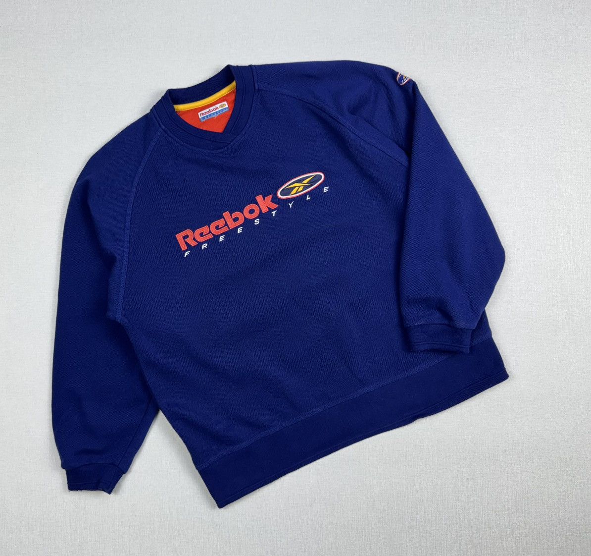 Reebok × Vintage Men’s Vintage Reebok Freestyle Sweatshirt size S Size US S / EU 44-46 / 1 - 1 Thumbnail